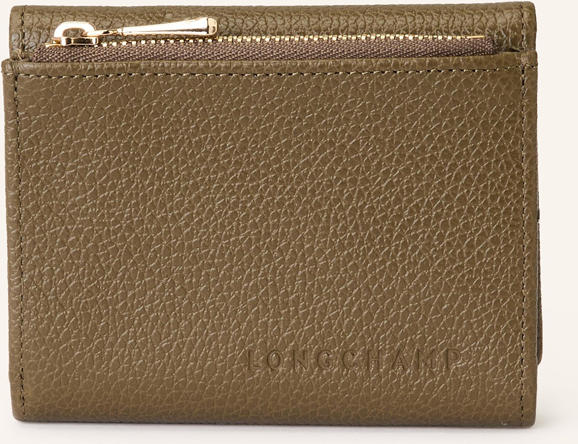 Thumbnail - Longchamp Geldbörse Foulonne Compact Wallet gruen