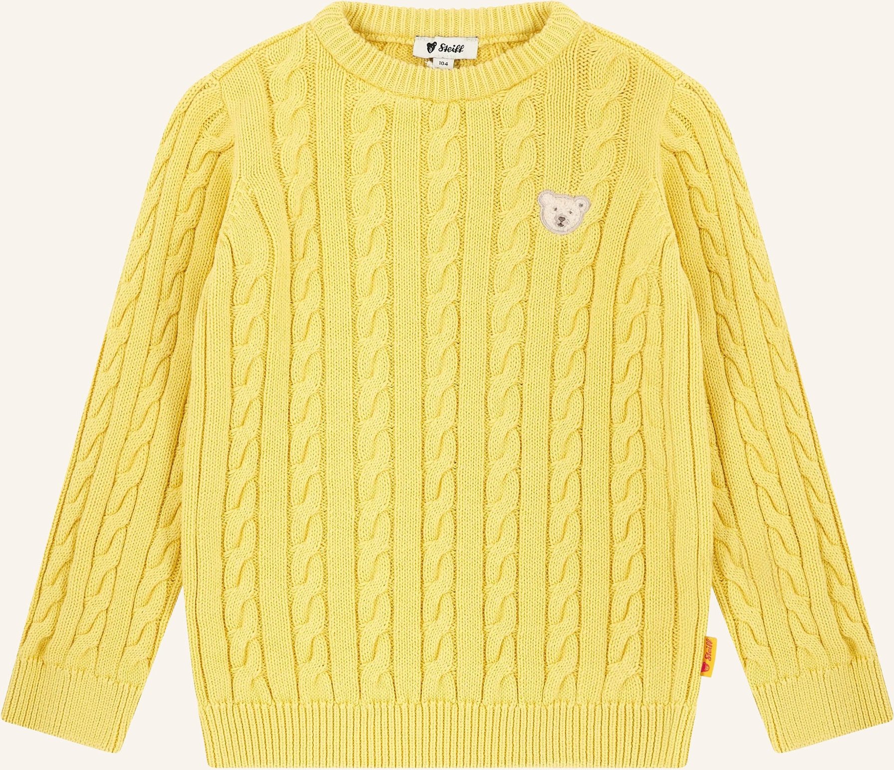 Thumbnail - Steiff Pullover Woodland gelb