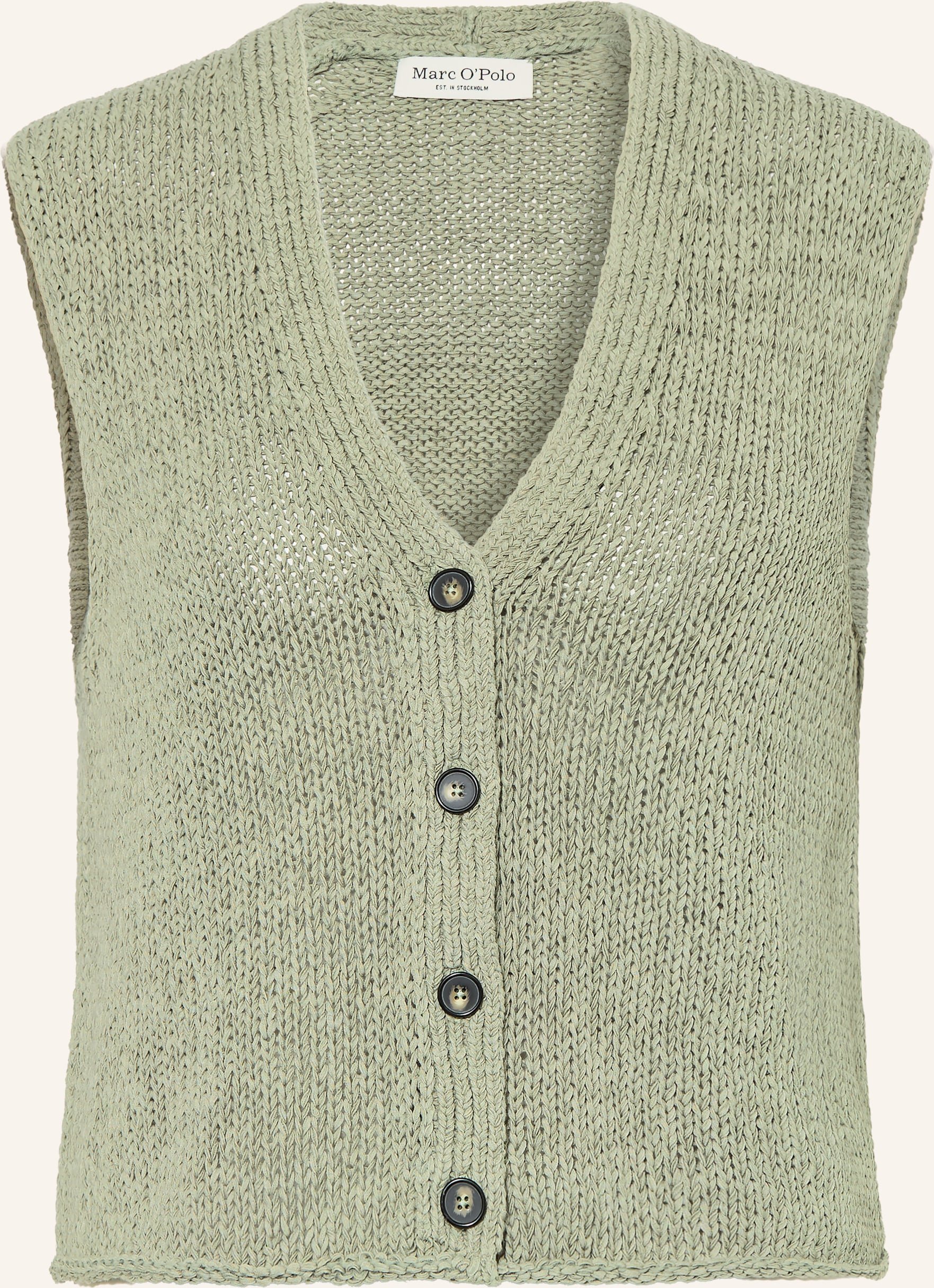 Marc O'polo Strickweste gruen