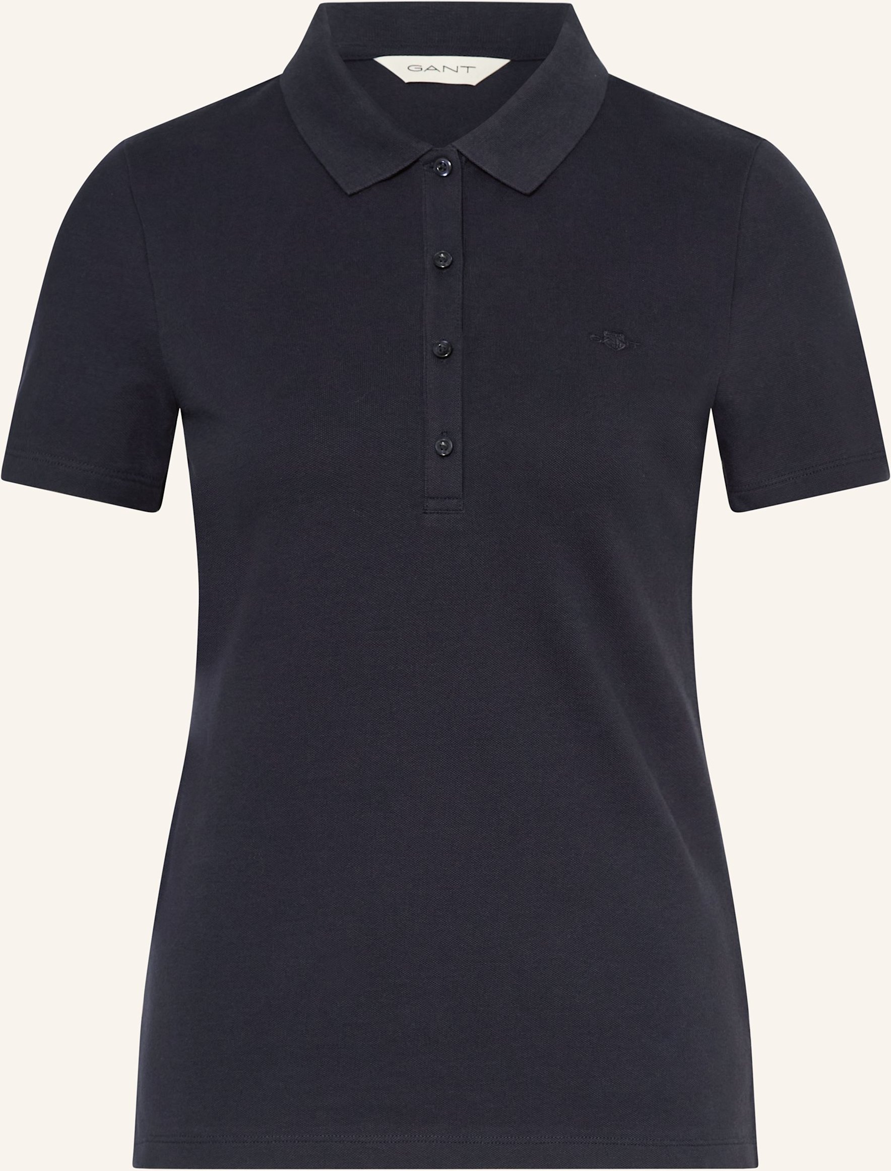 Thumbnail - Gant Piqué-Poloshirt blau