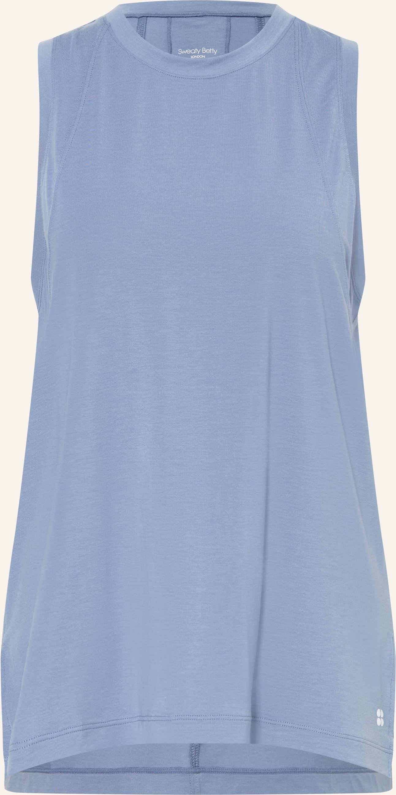 Sweaty Betty Tanktop Soft Flow Studio blau