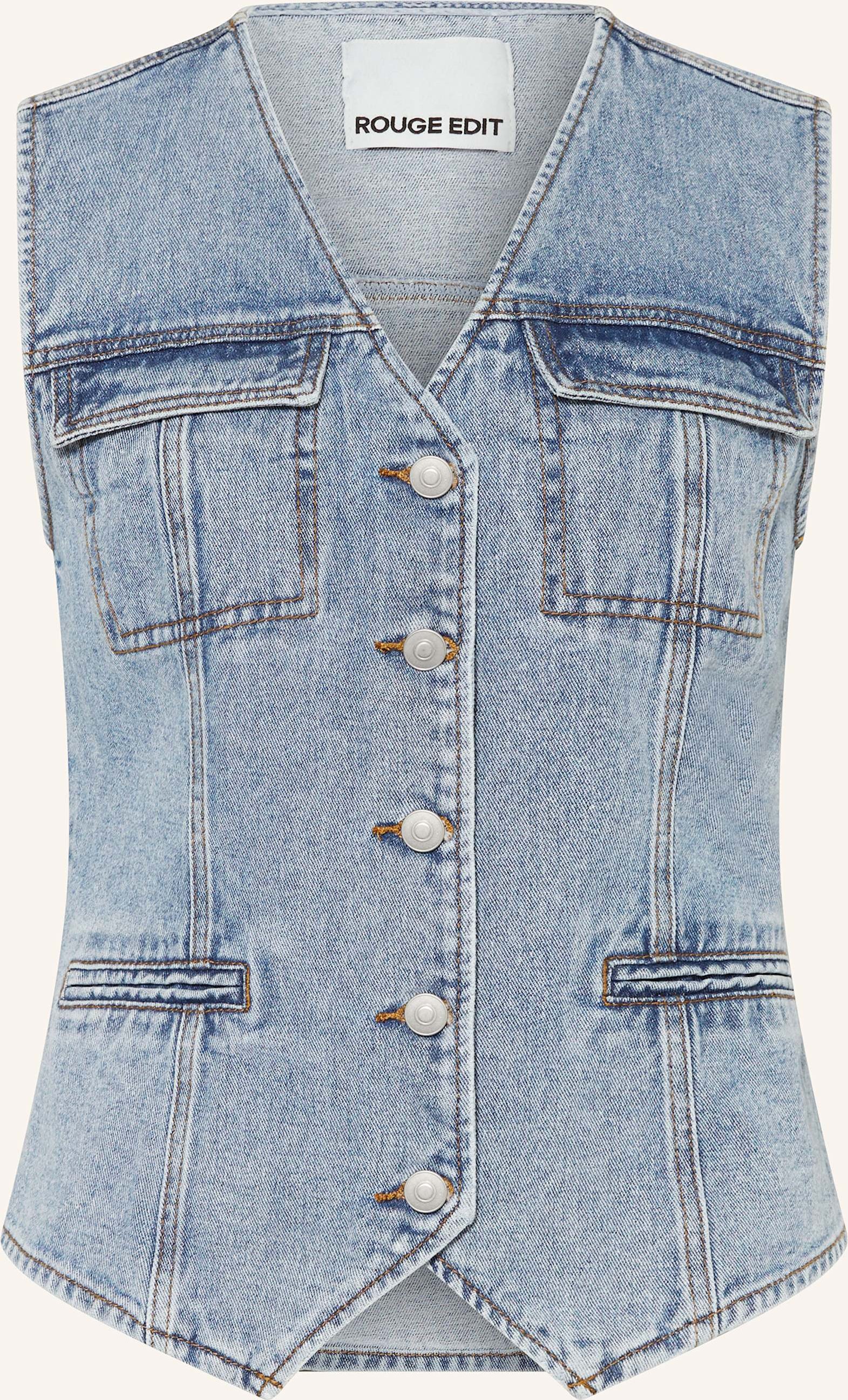 Rouge Vila Jeansweste blau