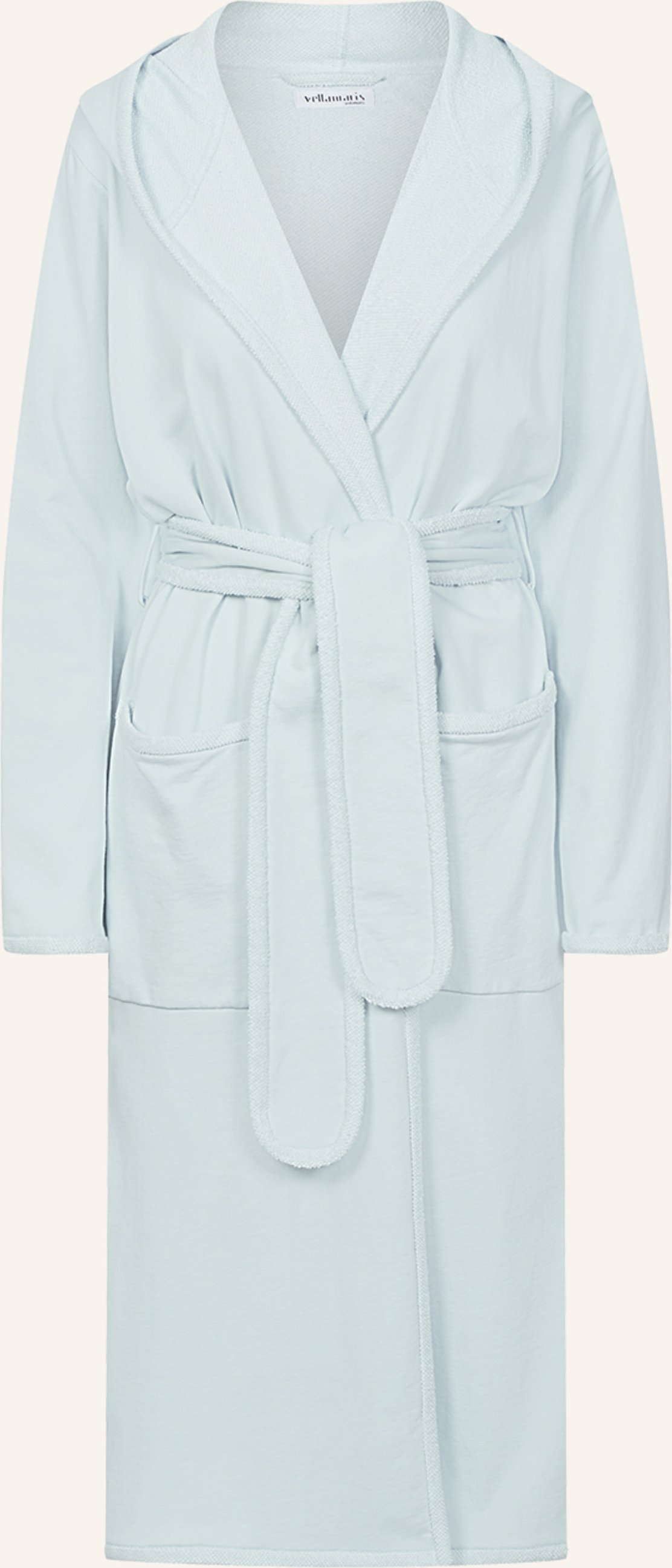 Yellamaris Morgenmantel Mit Kapuze gruen