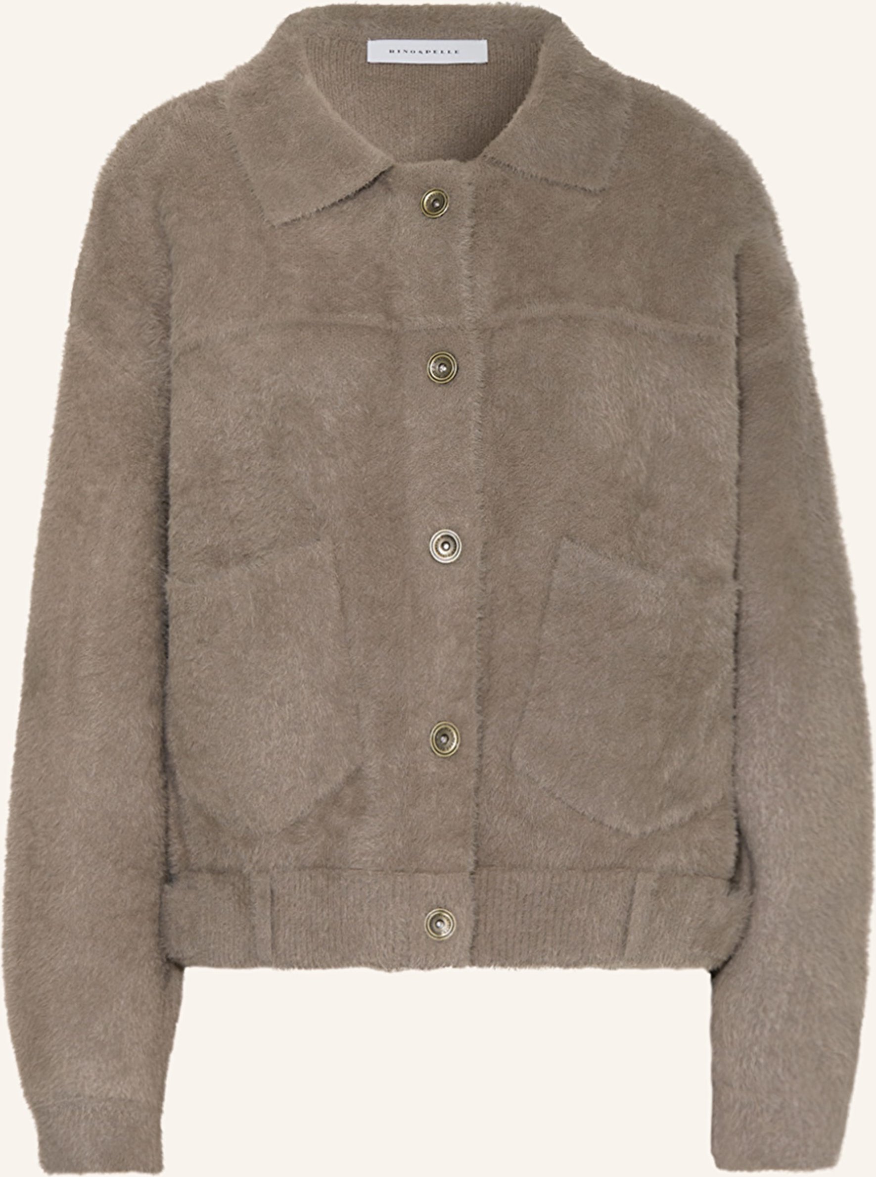 Rino & Pelle Strickjacke Bubbly beige