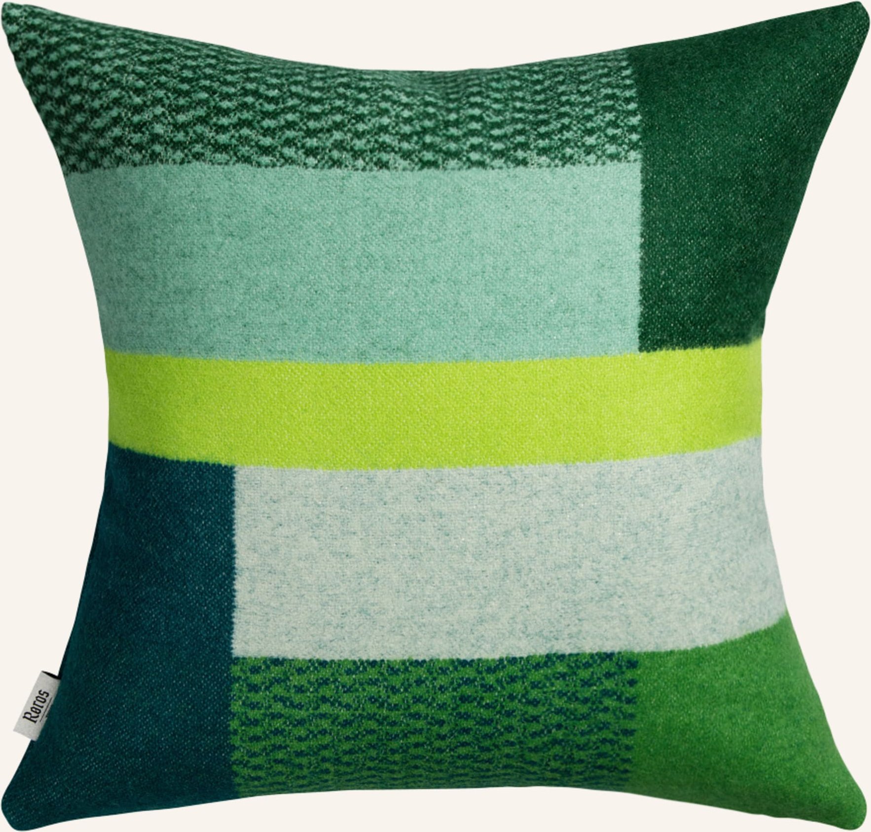 Thumbnail - Røros Tweed Tweed-Dekokissen Mikkel gruen