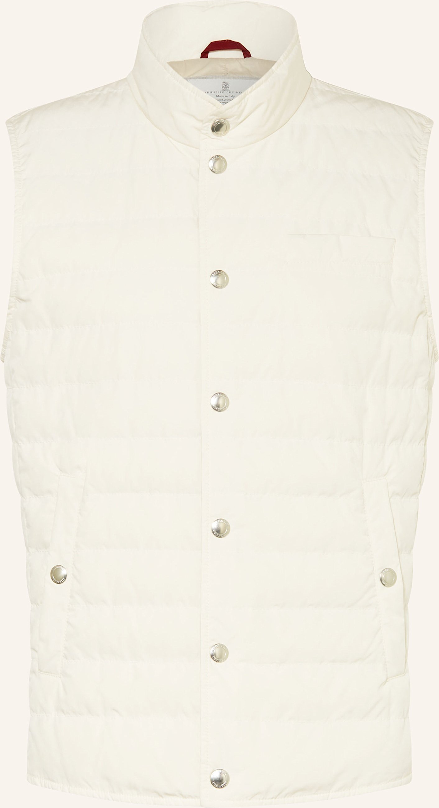 Thumbnail - Brunello Cucinelli Daunenweste beige
