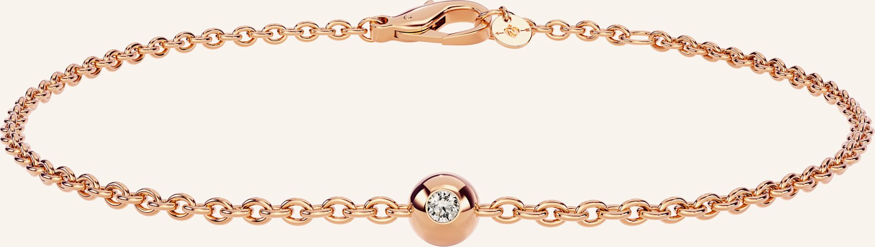 Niessing Armband Kugeln rosegold