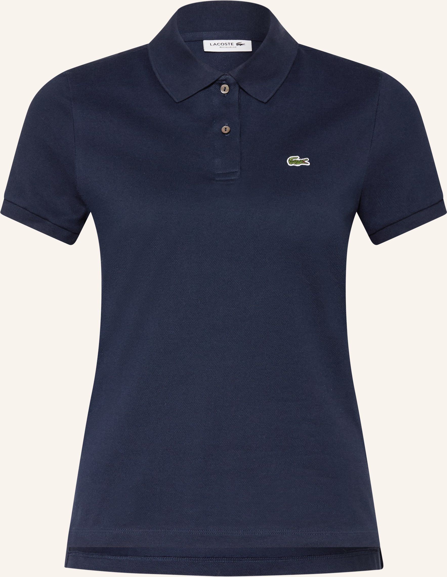 Lacoste Piqué-Poloshirt blau