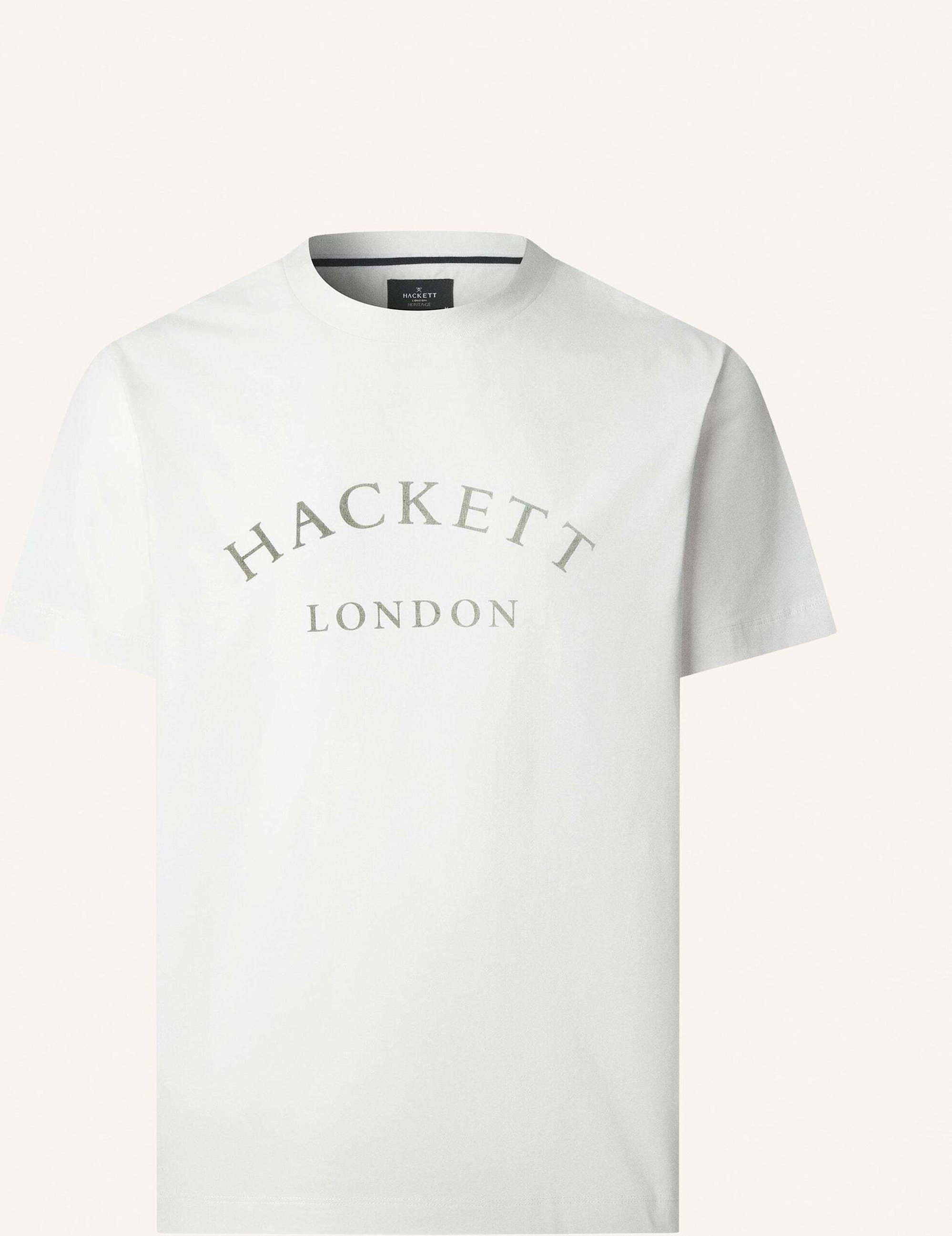 Hackett London T-Shirt Heritage Ess Tee weiss