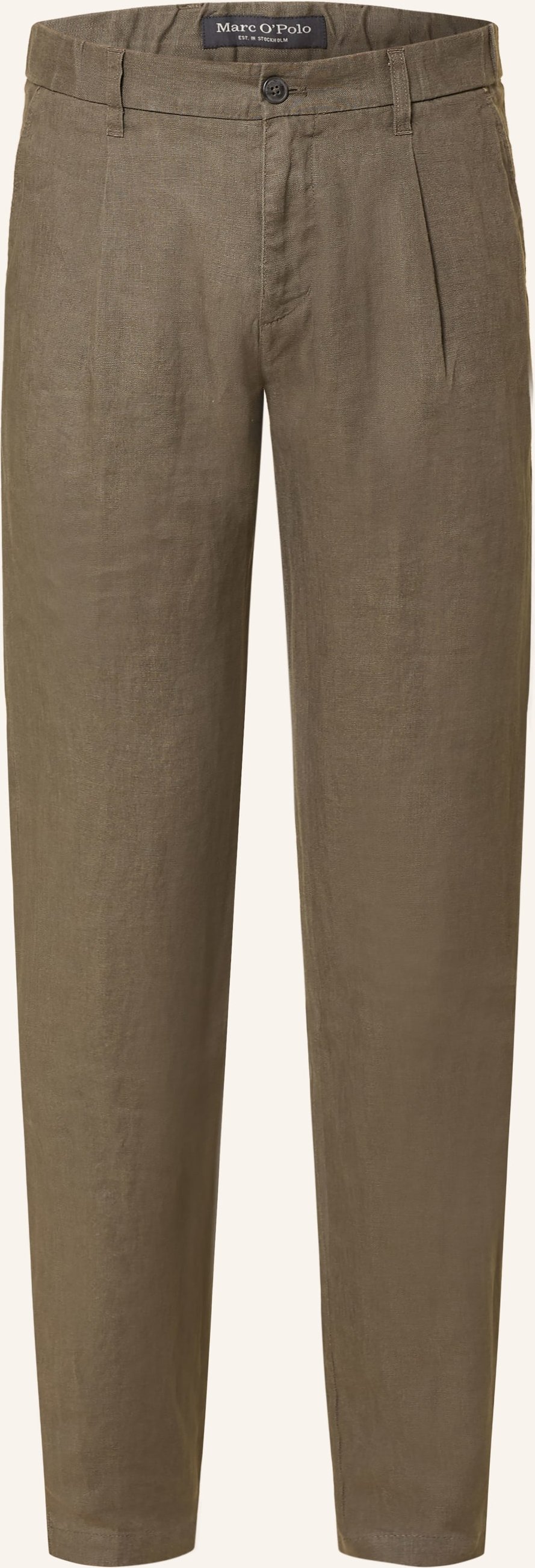 Marc O'polo Leinenchino Osby Tapered Fit braun