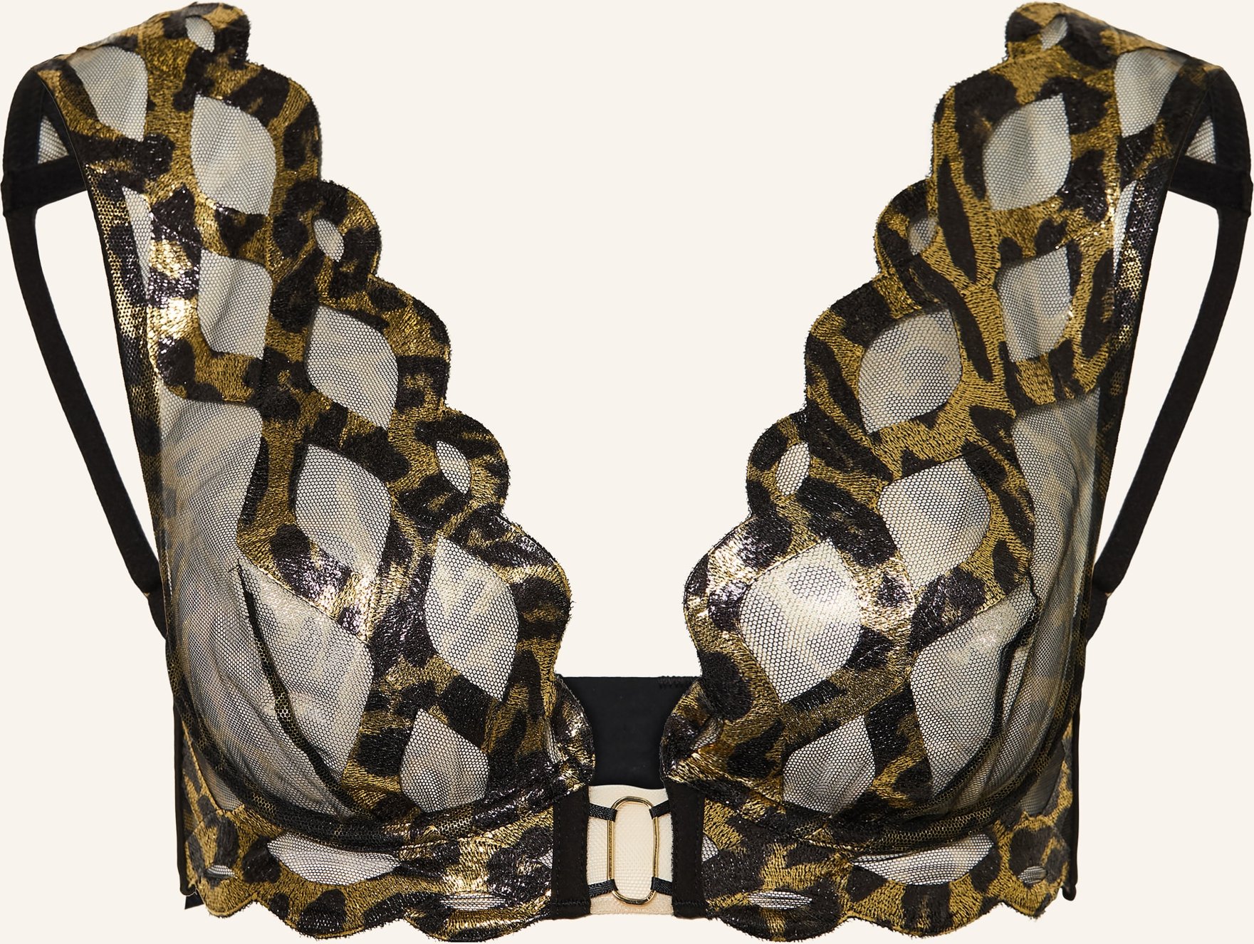 Livy Bügel-Bh Kira Mit Glitzergarn schwarz