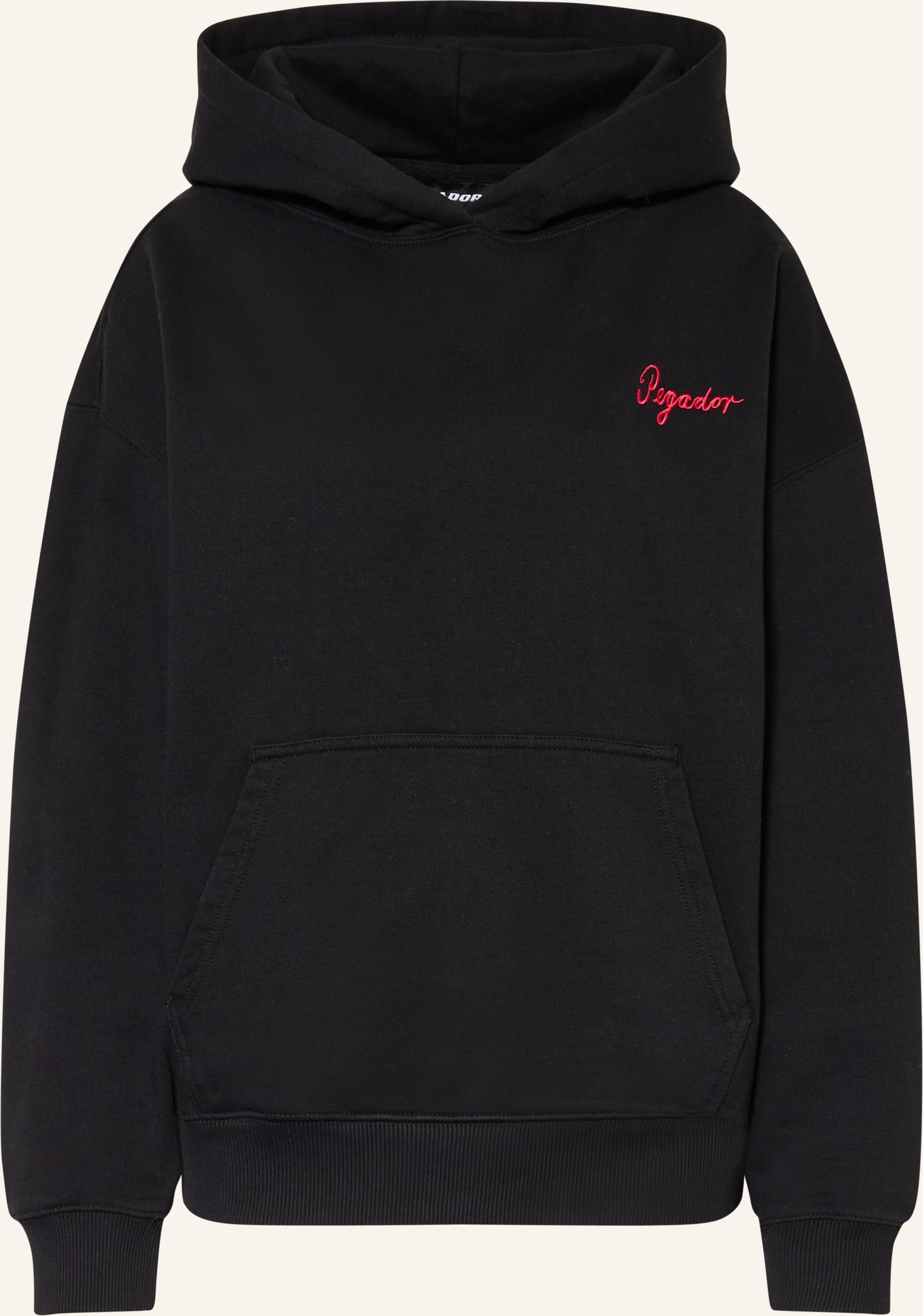 Pegador Oversized-Hoodie Piana schwarz