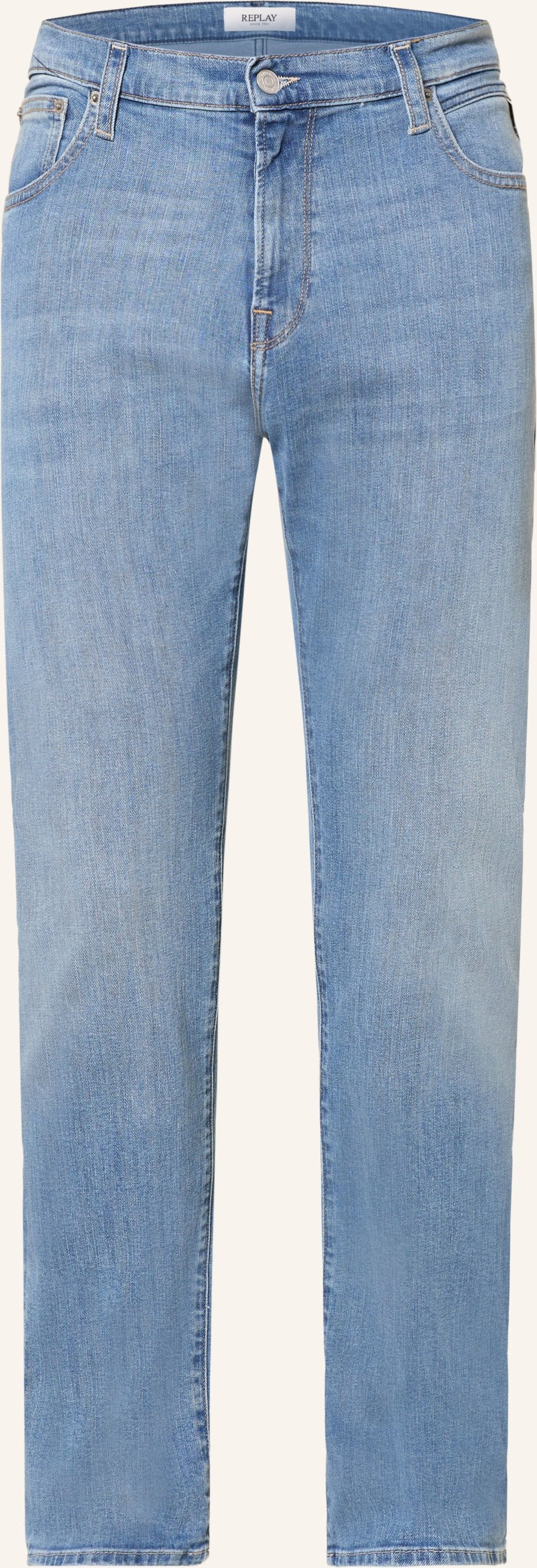 Replay Jeans Aideen Straight Fit blau