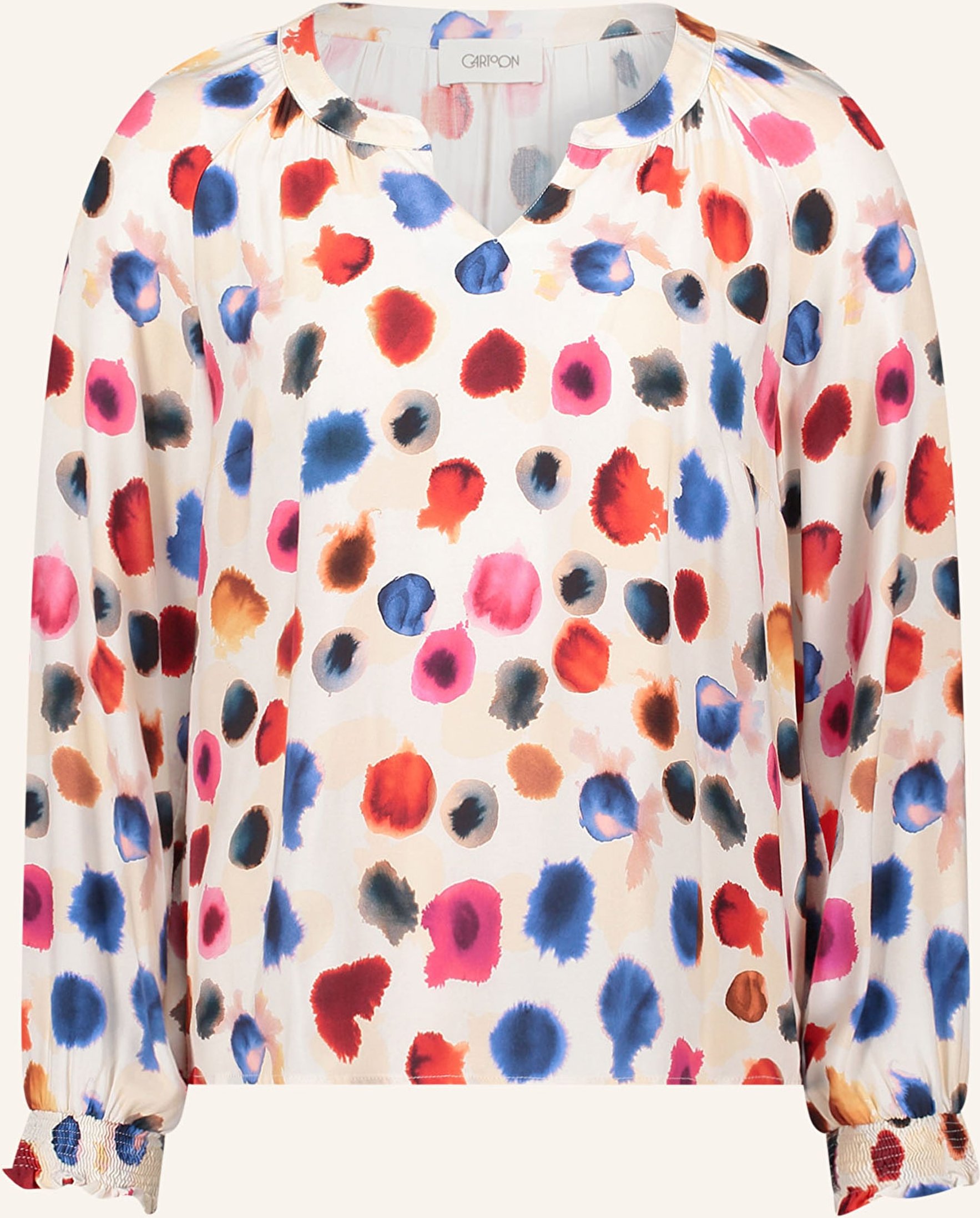 Thumbnail - Cartoon Blusenshirt weiss