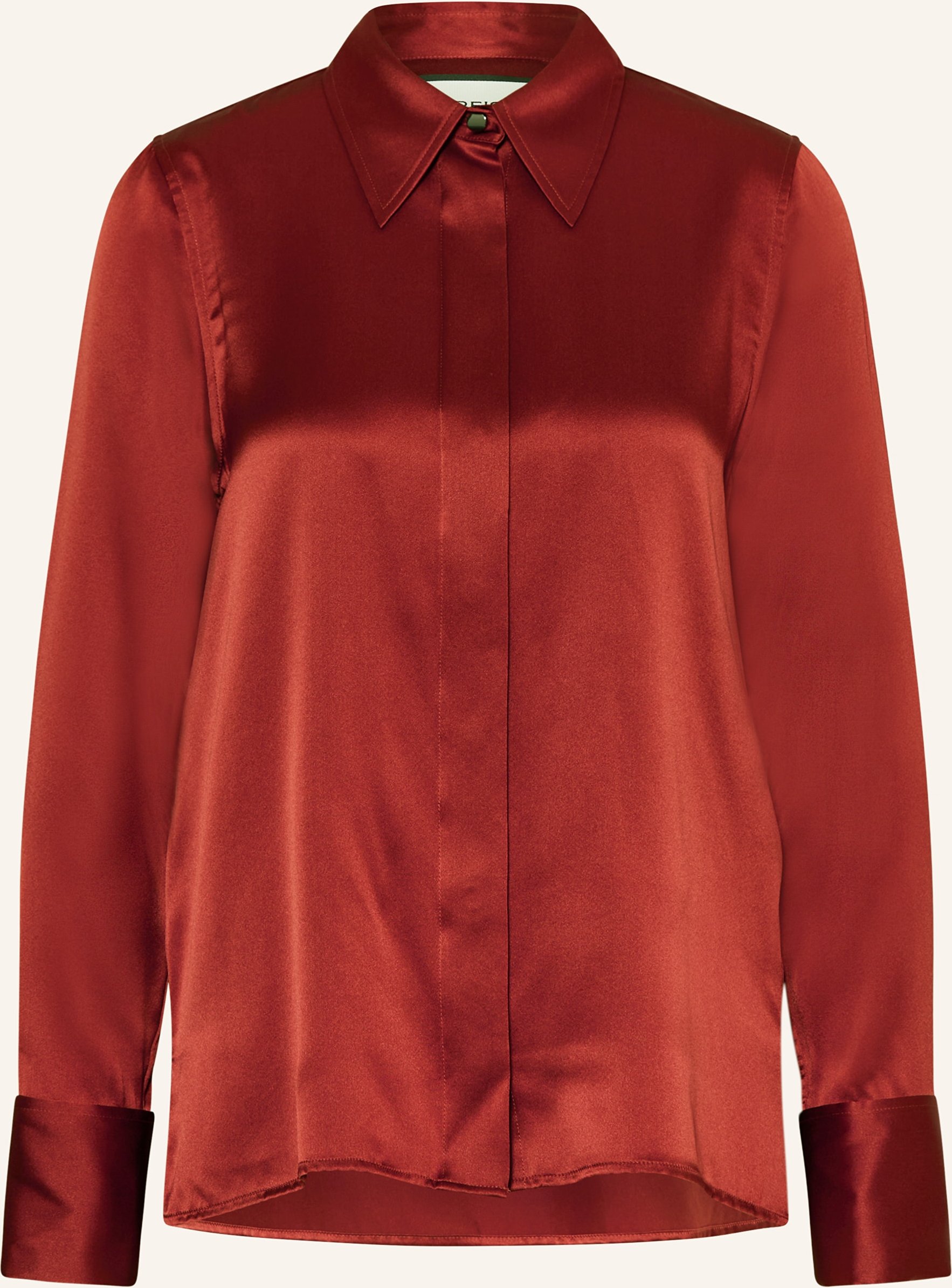 Reiss Hemdbluse Ameira Aus Seide rot