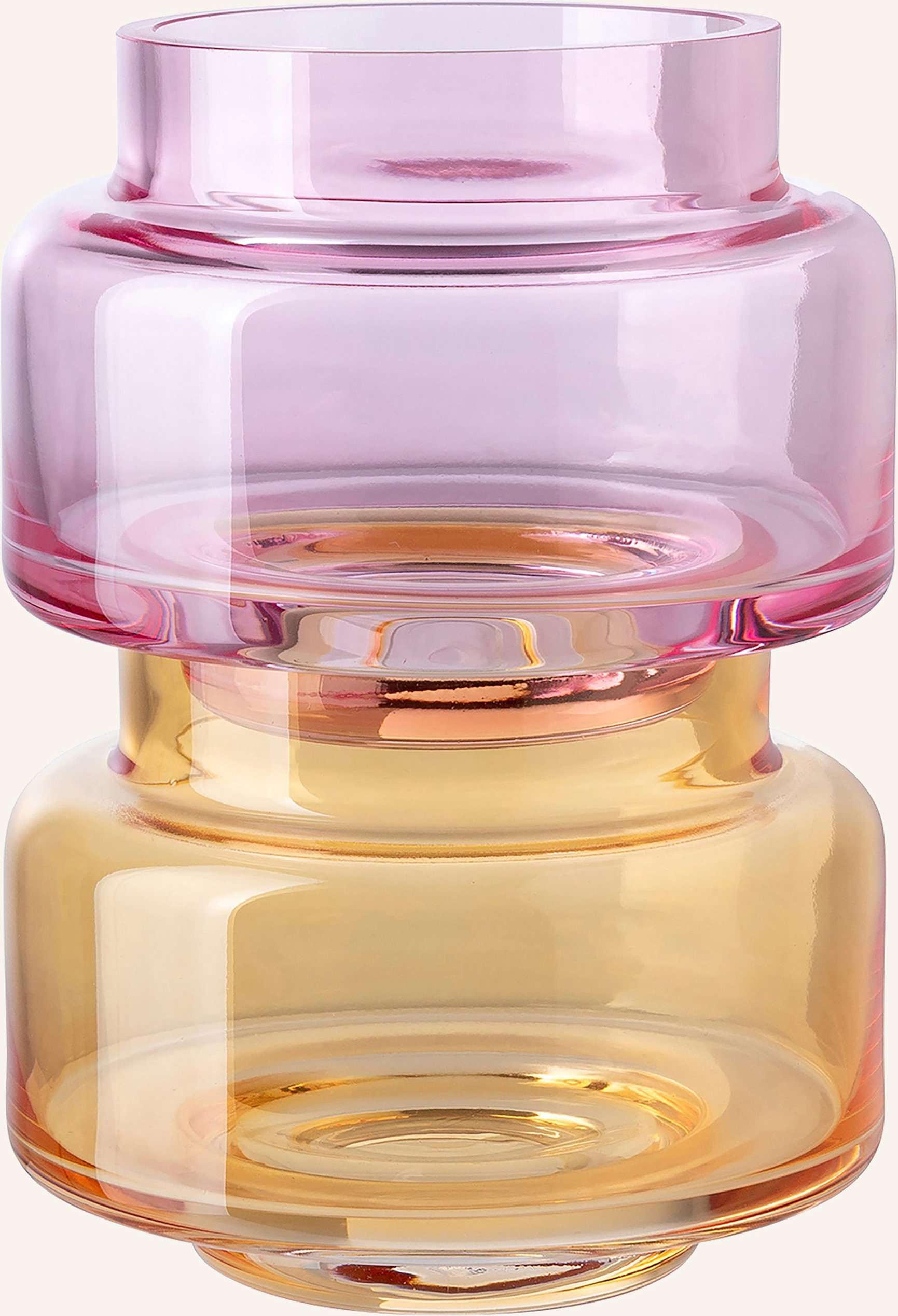 Fink Studio Teelichthalter Nice One orange