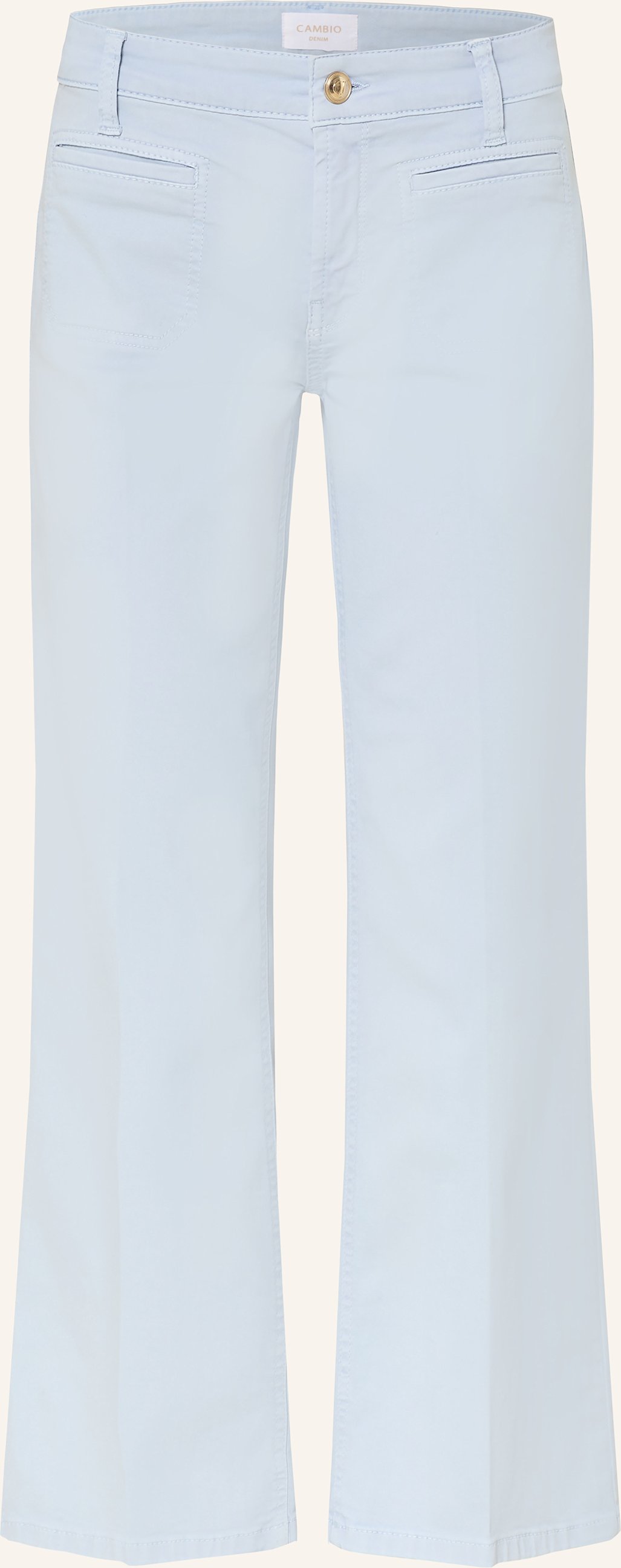 Cambio Cropped Jeans Tess blau
