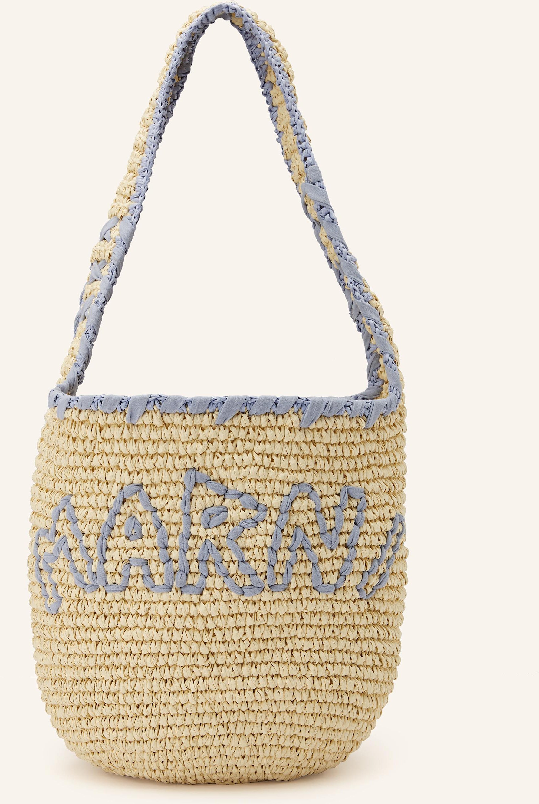 Marni Strandtasche blau