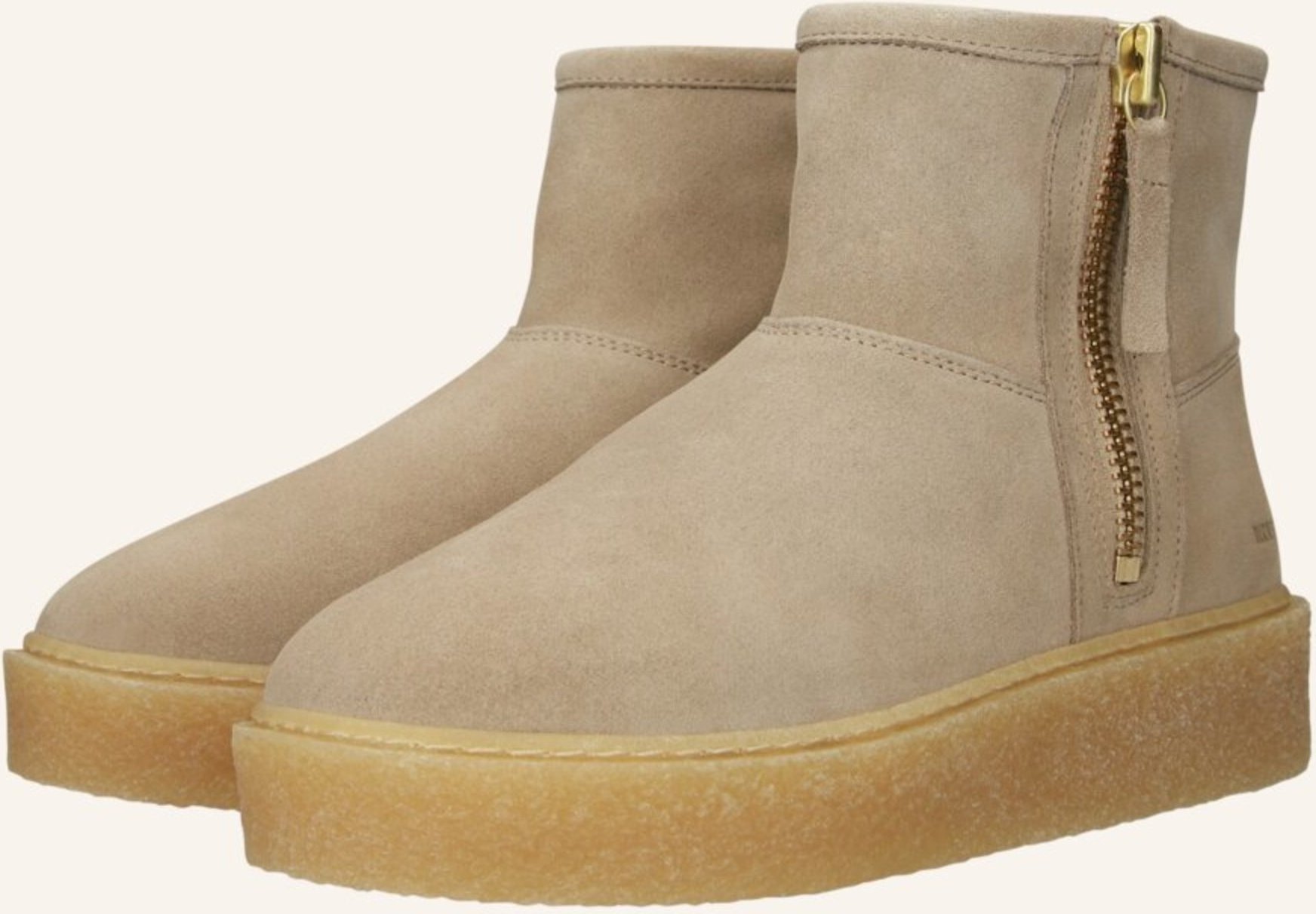Blackstone Schnürboots beige