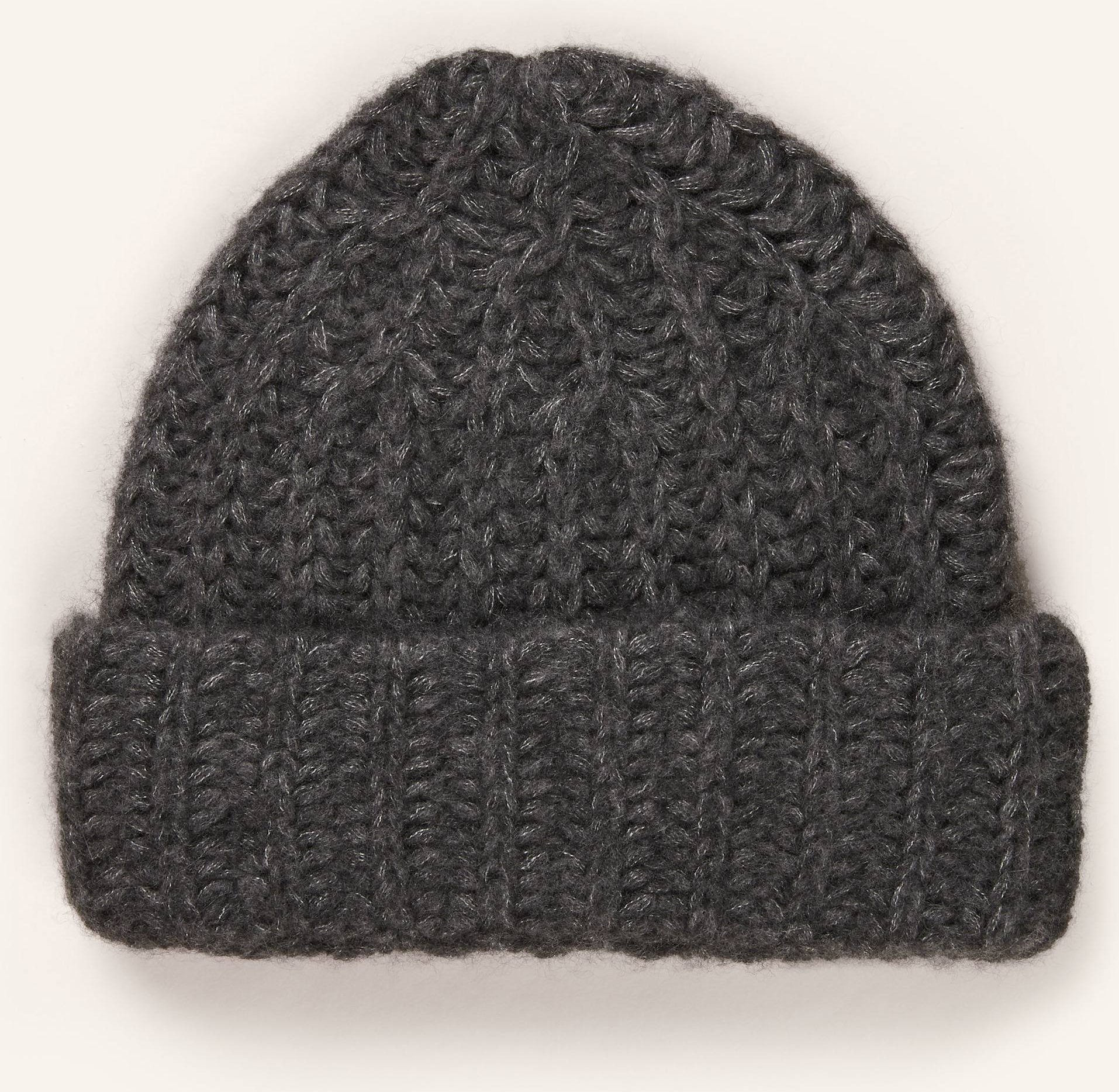 Mrs & Hugs Mütze Aus Cashmere grau