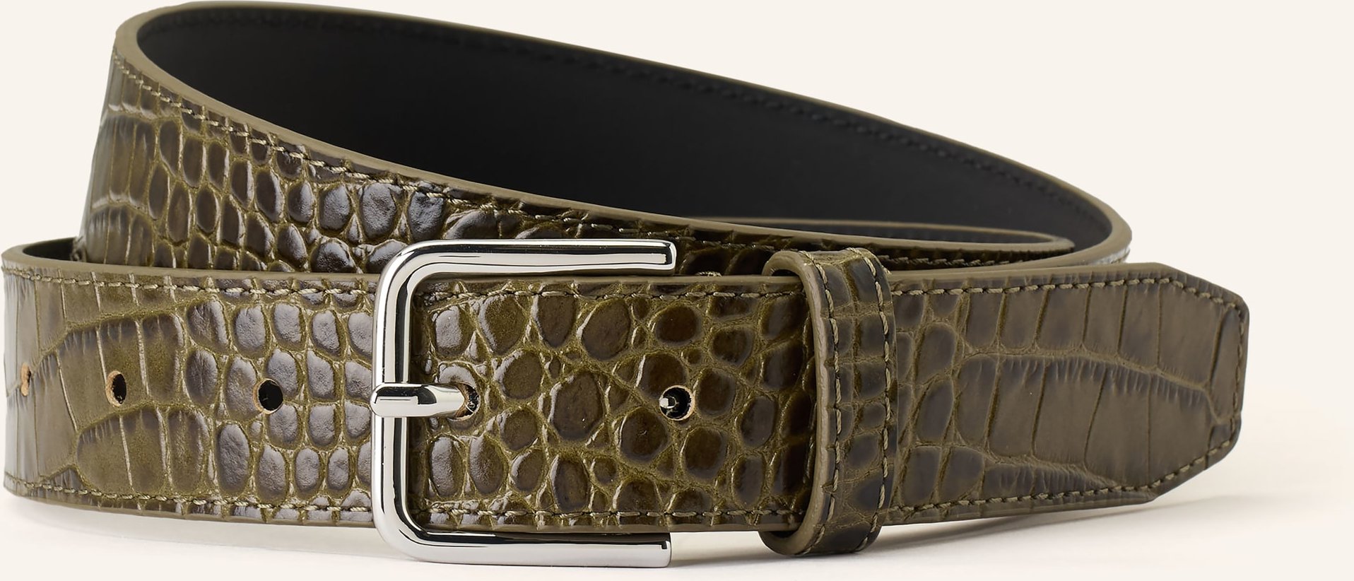 The Frankie Shop Ledergürtel Toni gruen