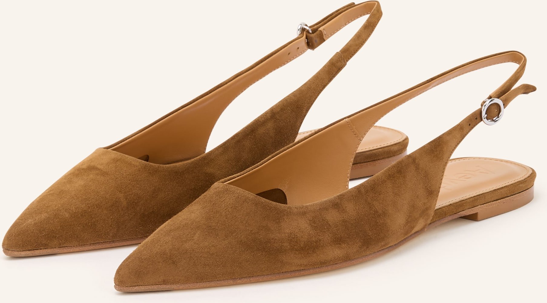 Aeyde Slingballerinas Annora braun