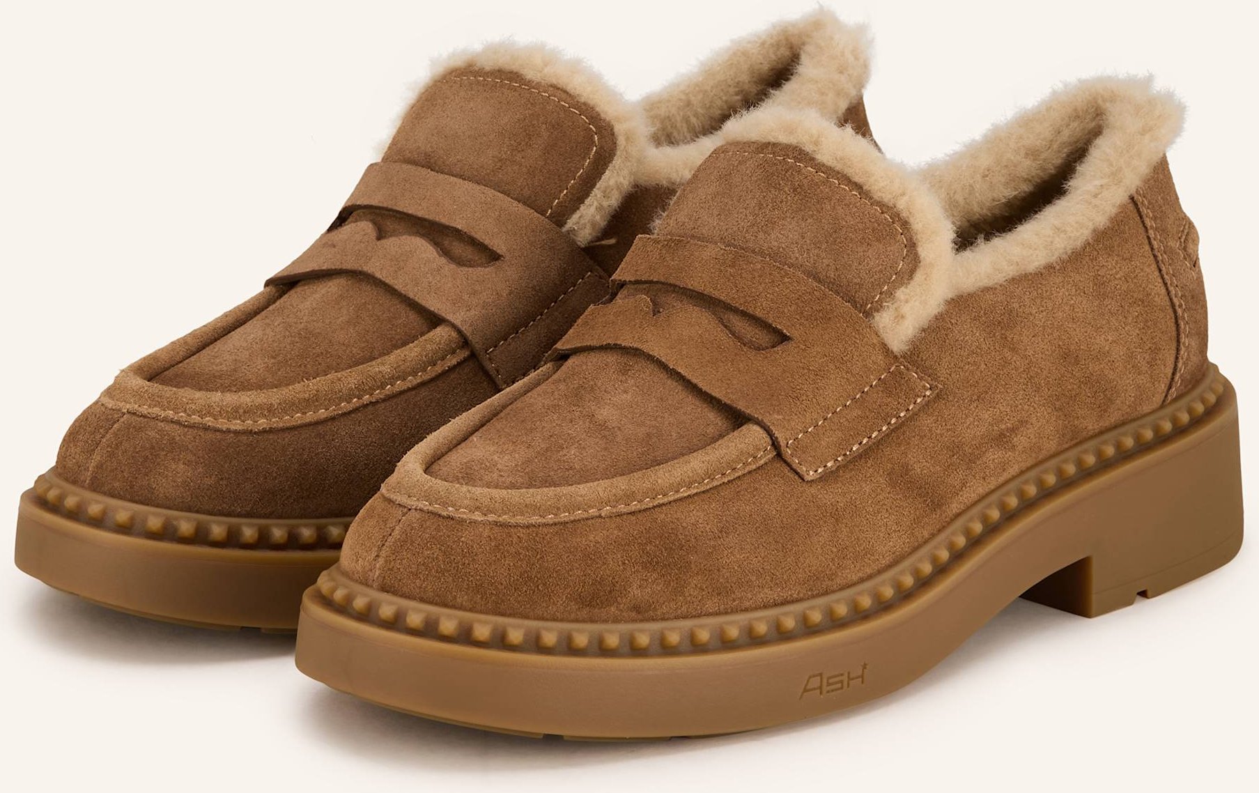 Ash Penny-Loafer Medusa braun