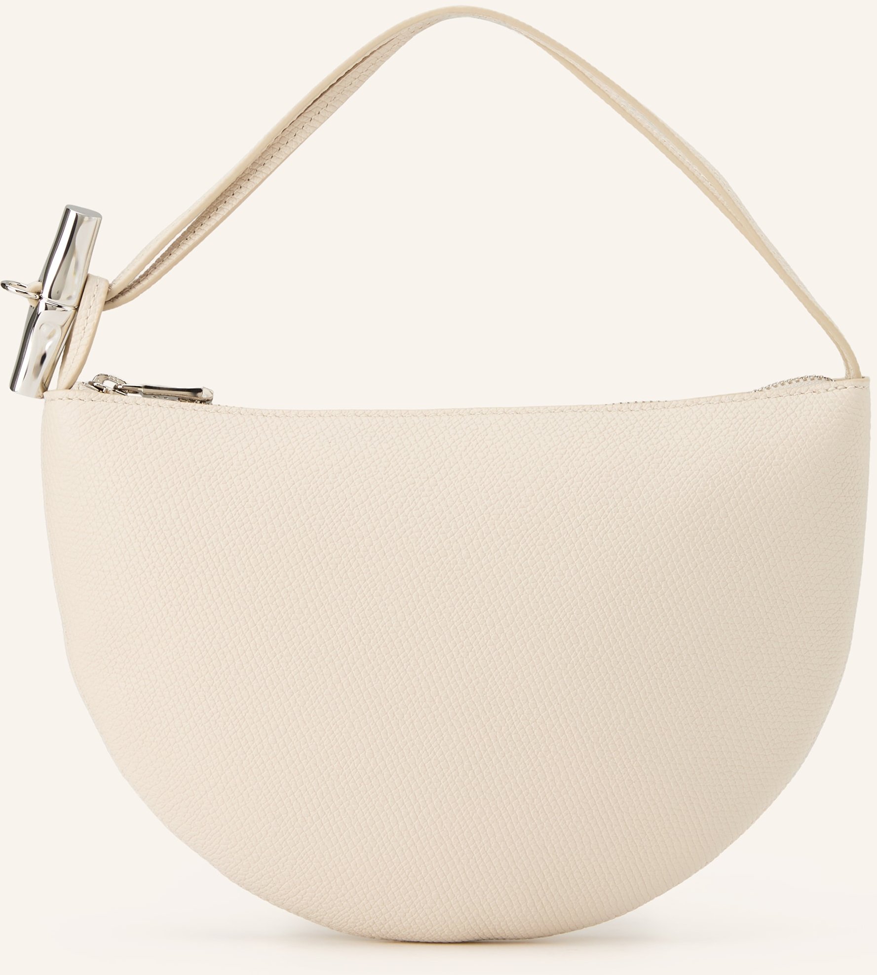Longchamp Clutch Le Roseau weiss