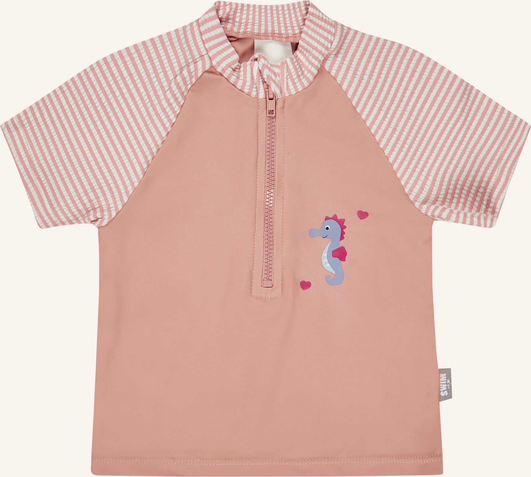 Sterntaler Badeshirt Kurzarm Seepferdchen pink