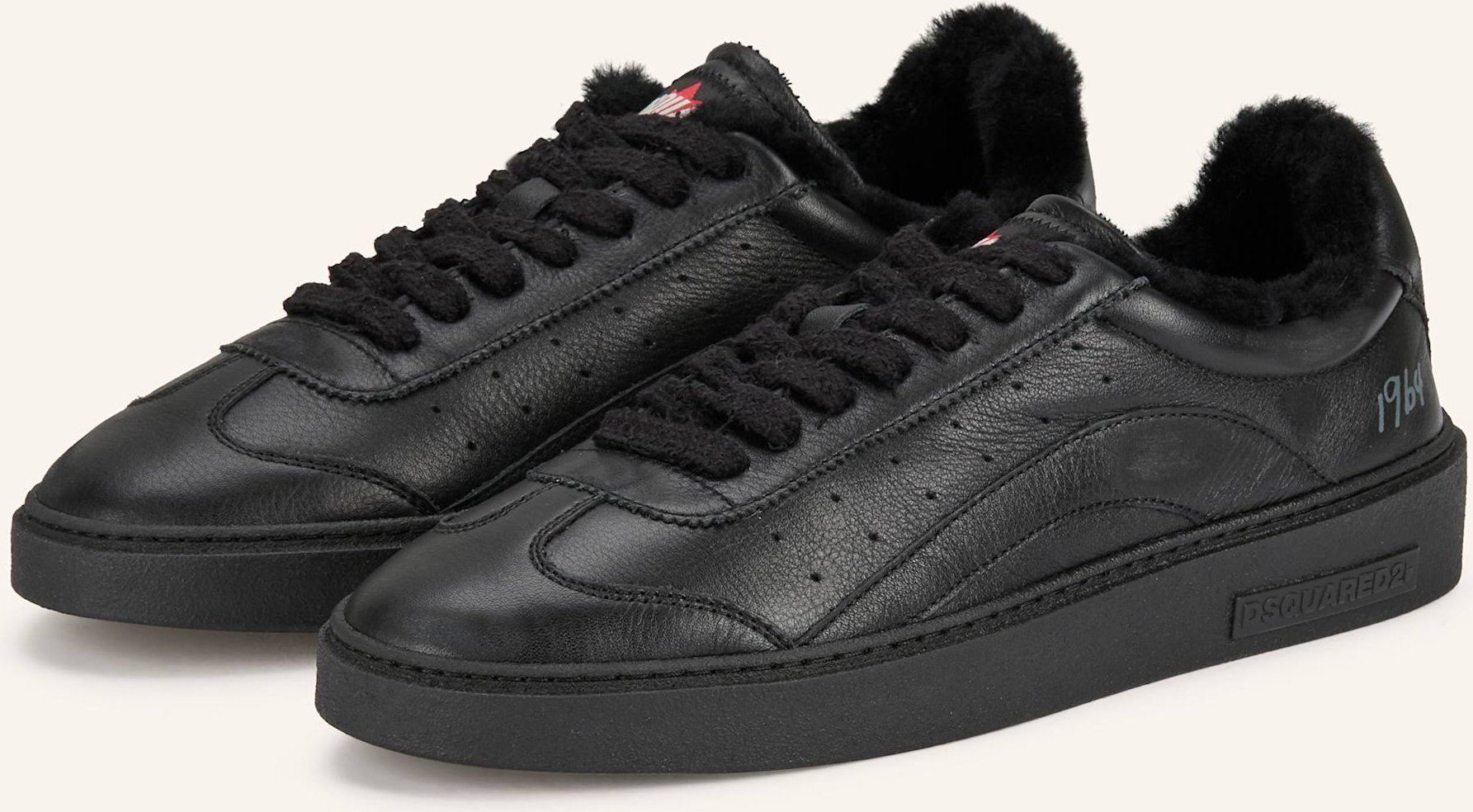 dsquared2 Sneaker Rider schwarz