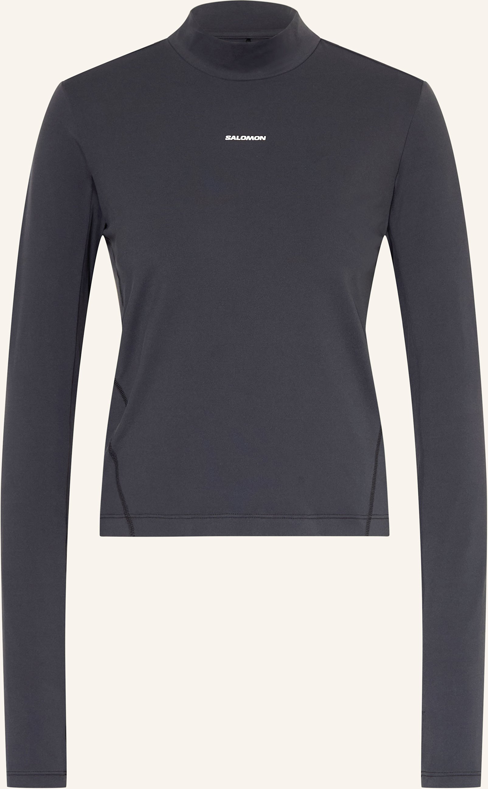 Salomon Longsleeve Shkout Bliss schwarz