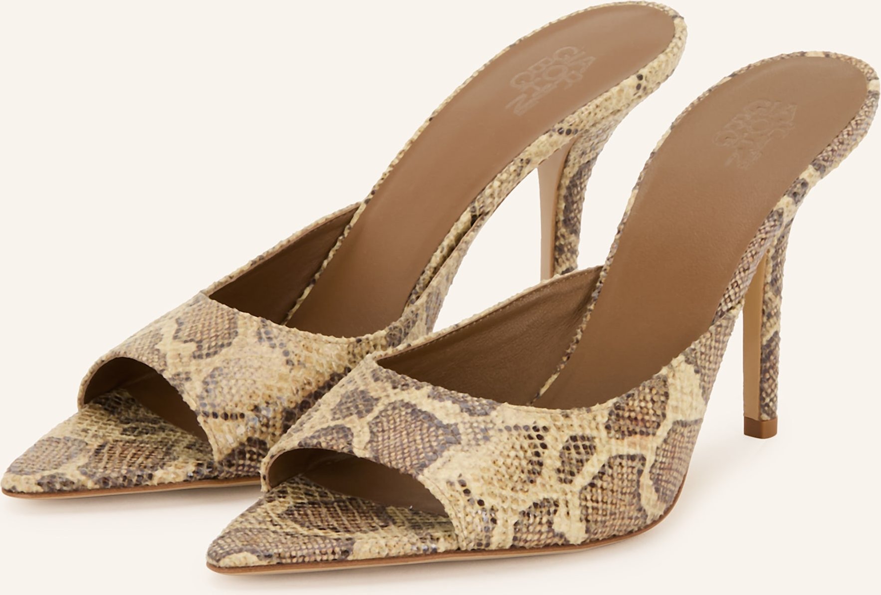 Gia Borghini Mules perni04 beige