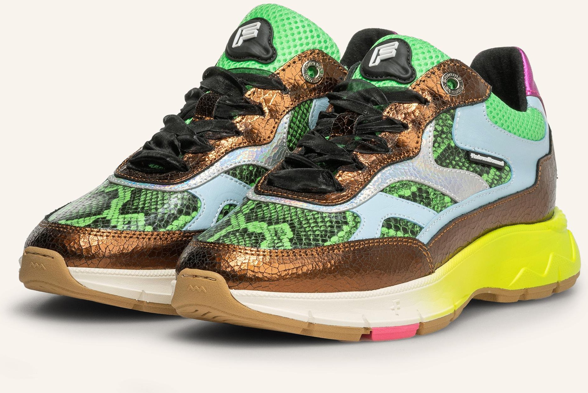 Floris Van Bommel Sneaker Daysi 04 gruen