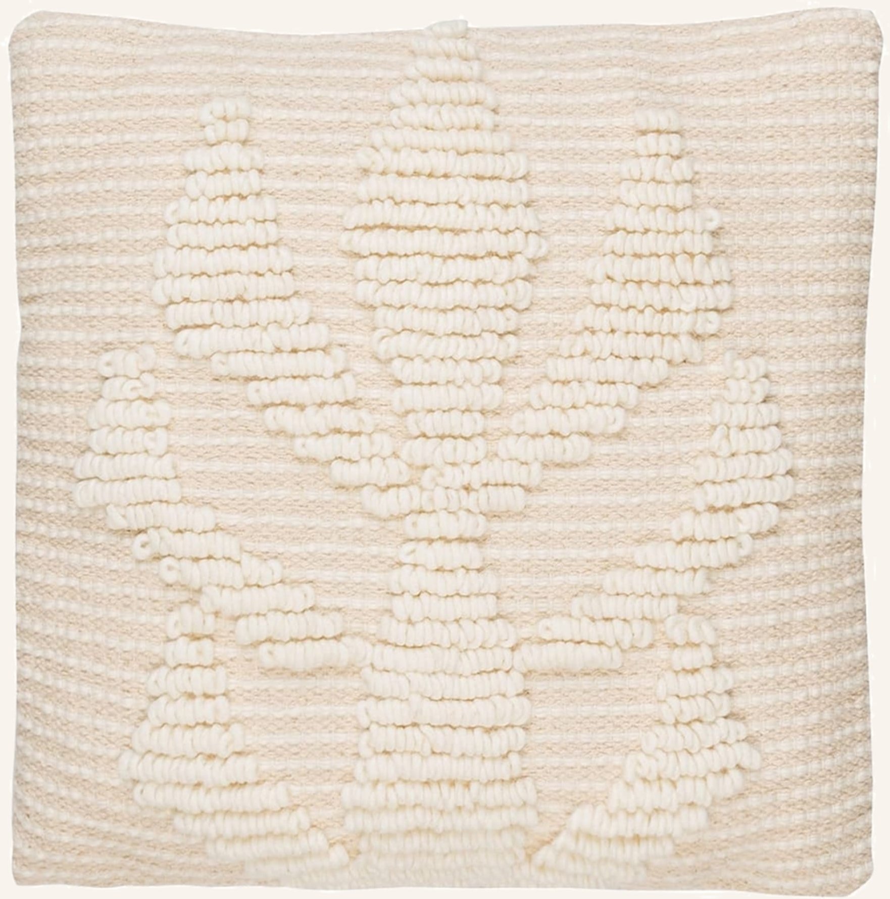 Bloomingville Dekokissen Gulzar weiss