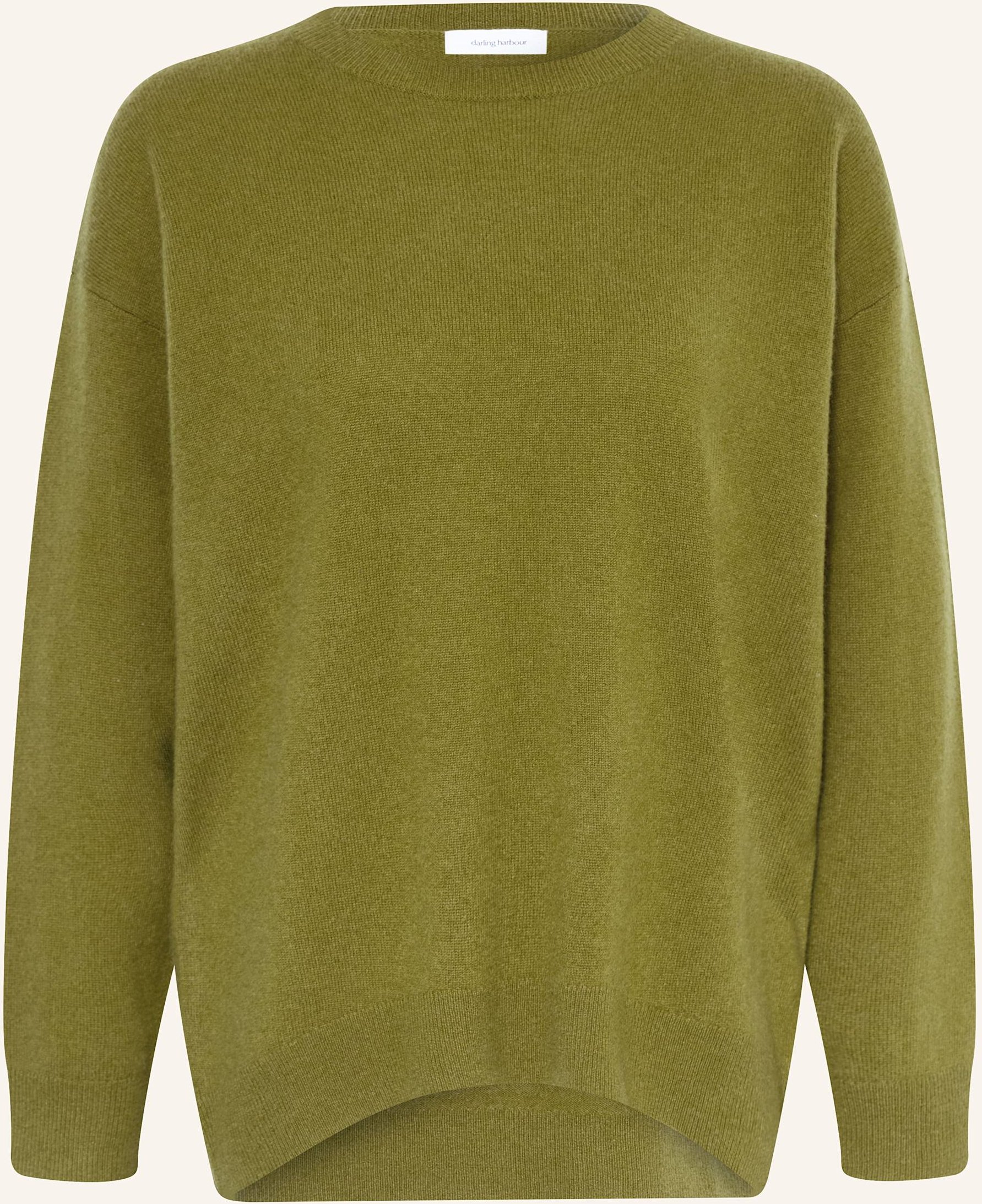 Darling Harbour Cashmere-Pullover gruen