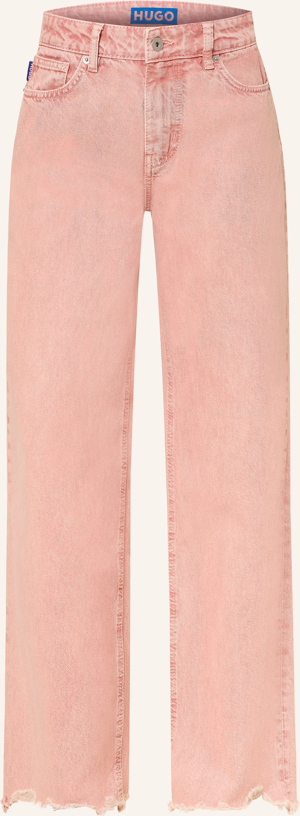 Hugo Wide Leg Jeans Gamala rosa