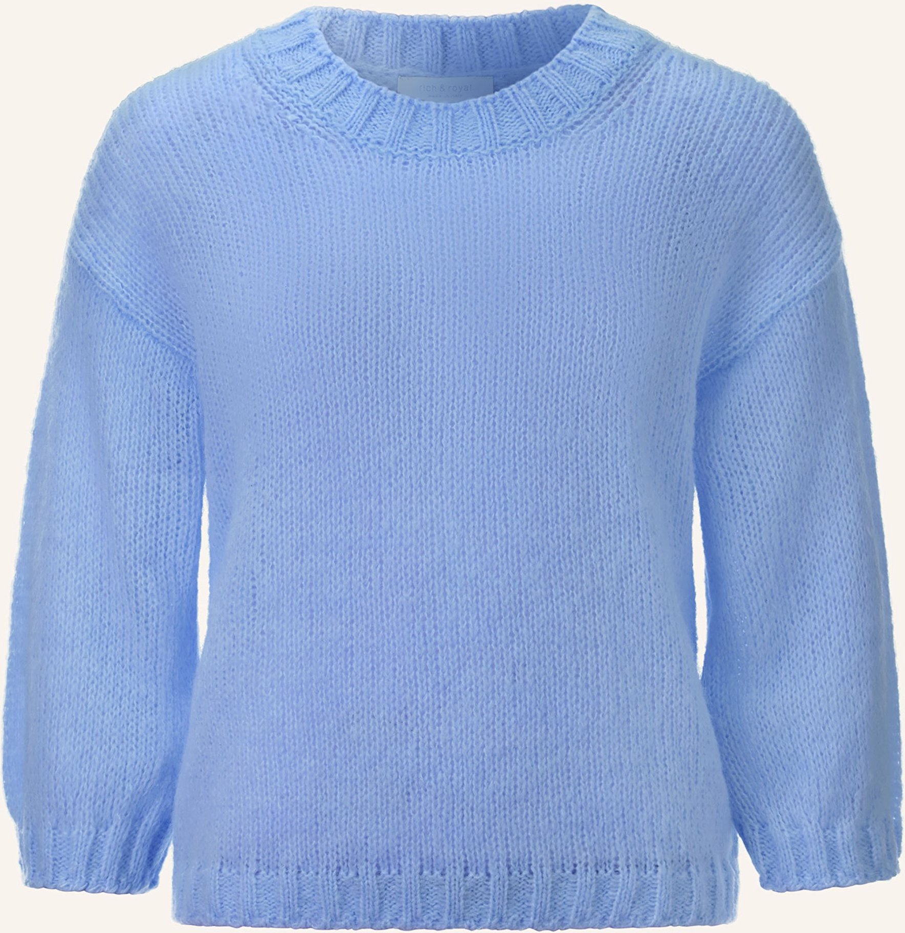 Rich & Royal Pullover Mit 3/4-Arm lila
