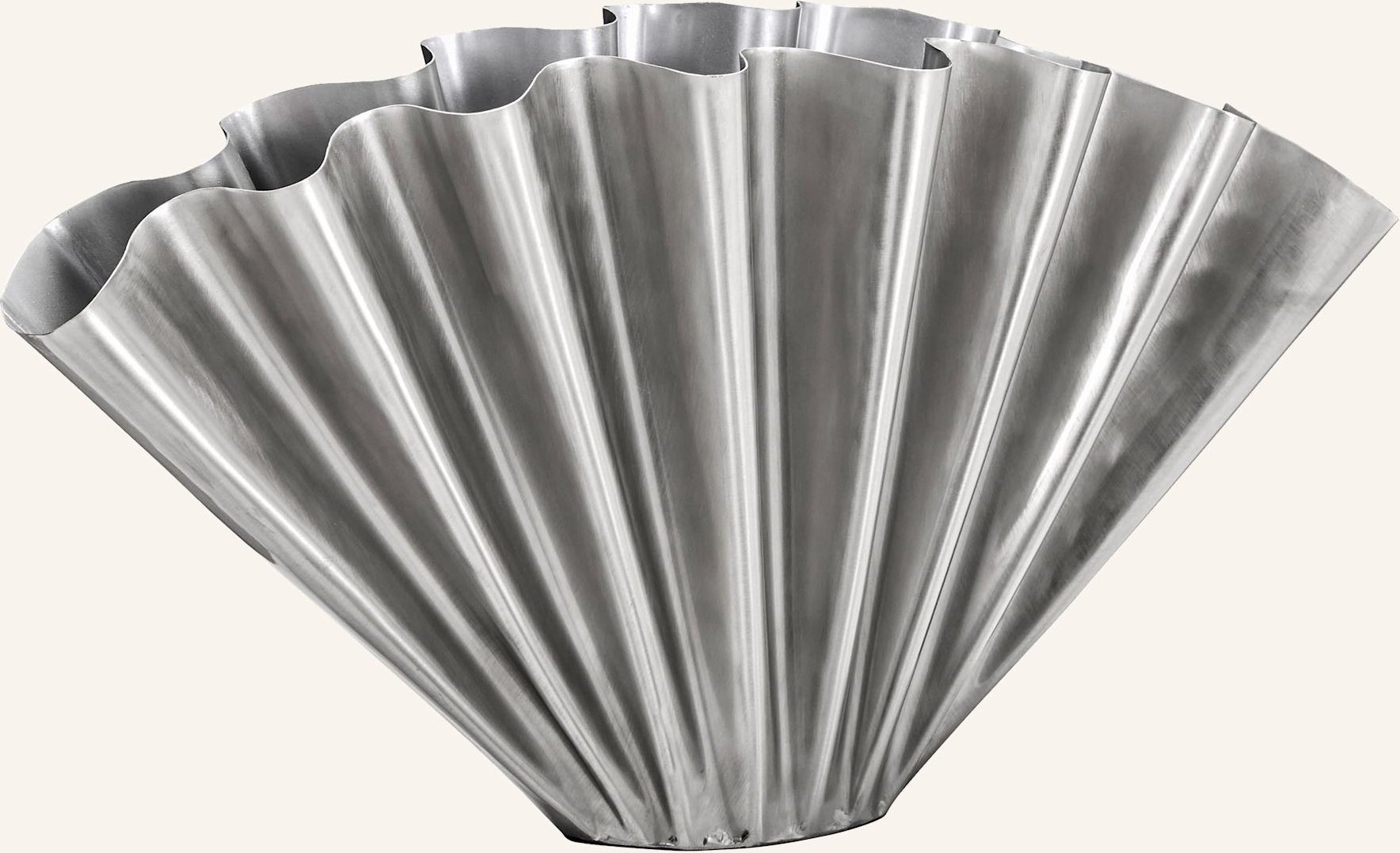 House Doctor Vase Hdflood silber