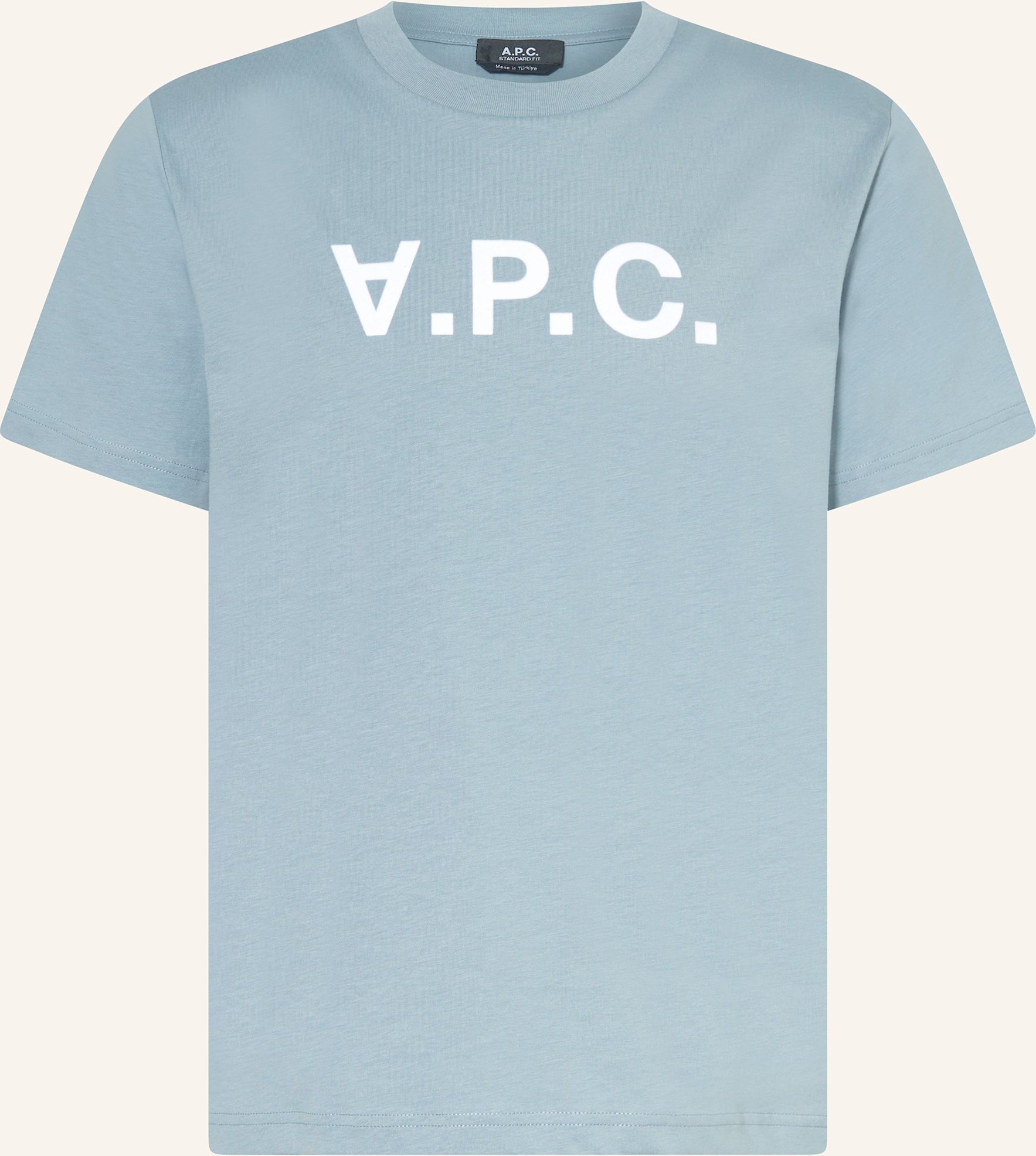 A.P.C. T-Shirt Standard Grand Vpc blau