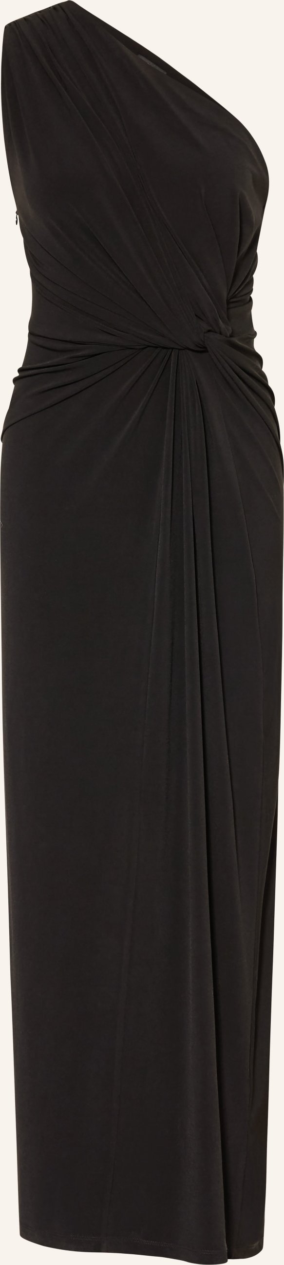 Eleh One-Shoulder-Kleid schwarz