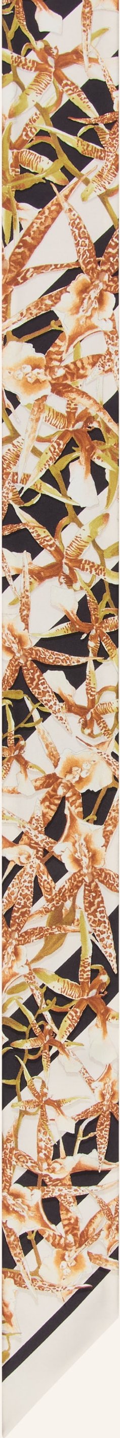 Ferragamo Seidenschal schwarz