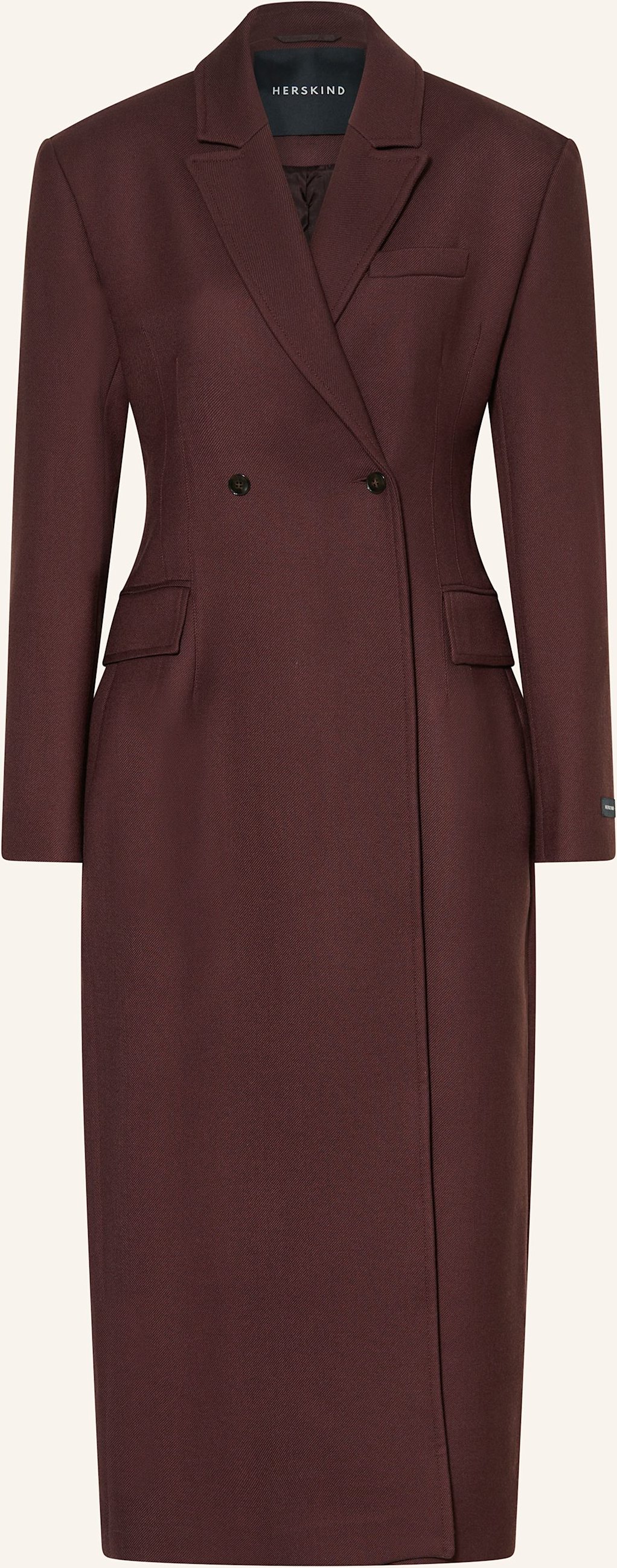 Herskind Mantel Ultra braun