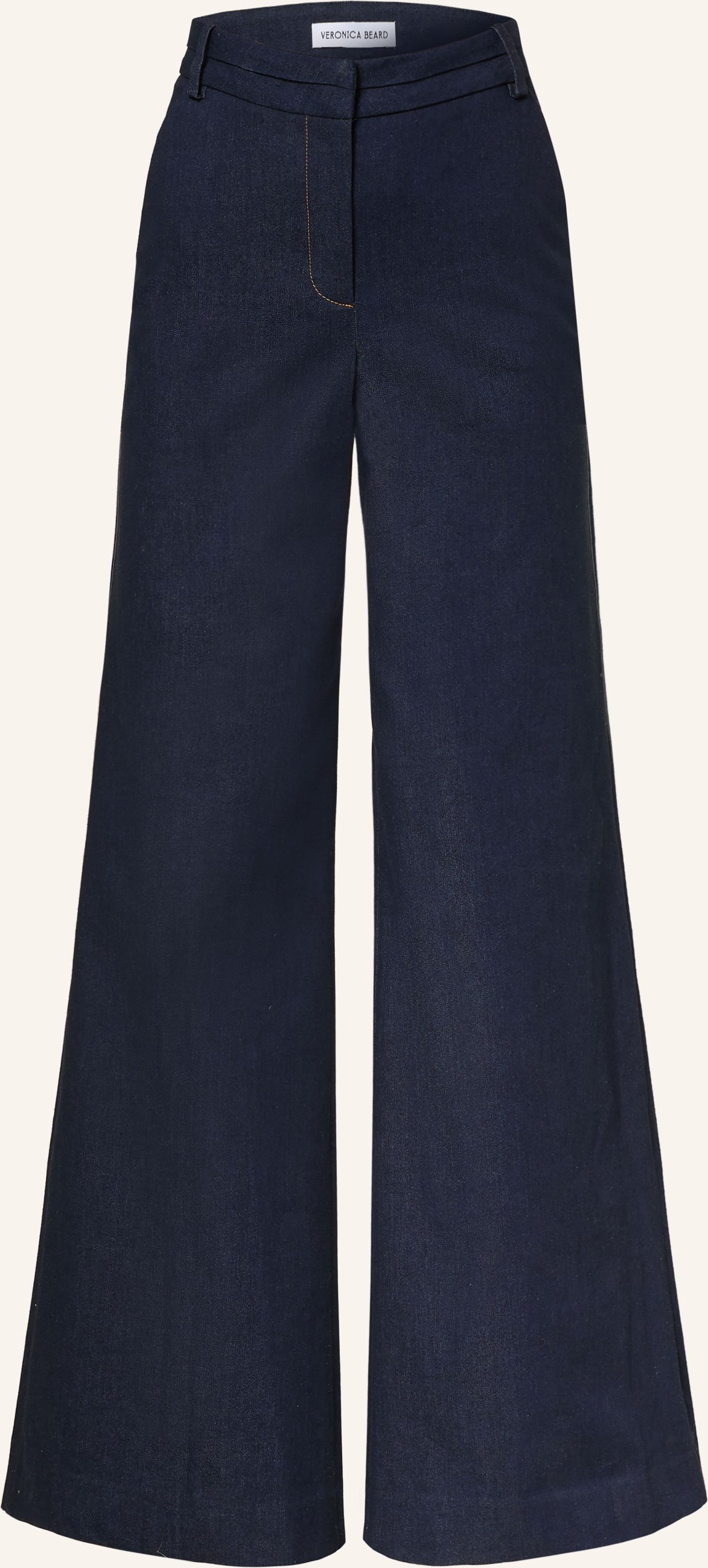 Veronica Beard Wide Leg Jeans Crue blau