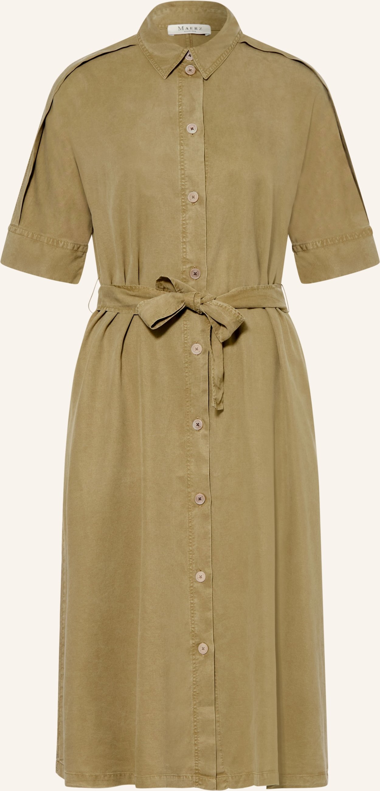 Maerz Muenchen Hemdblusenkleid gruen