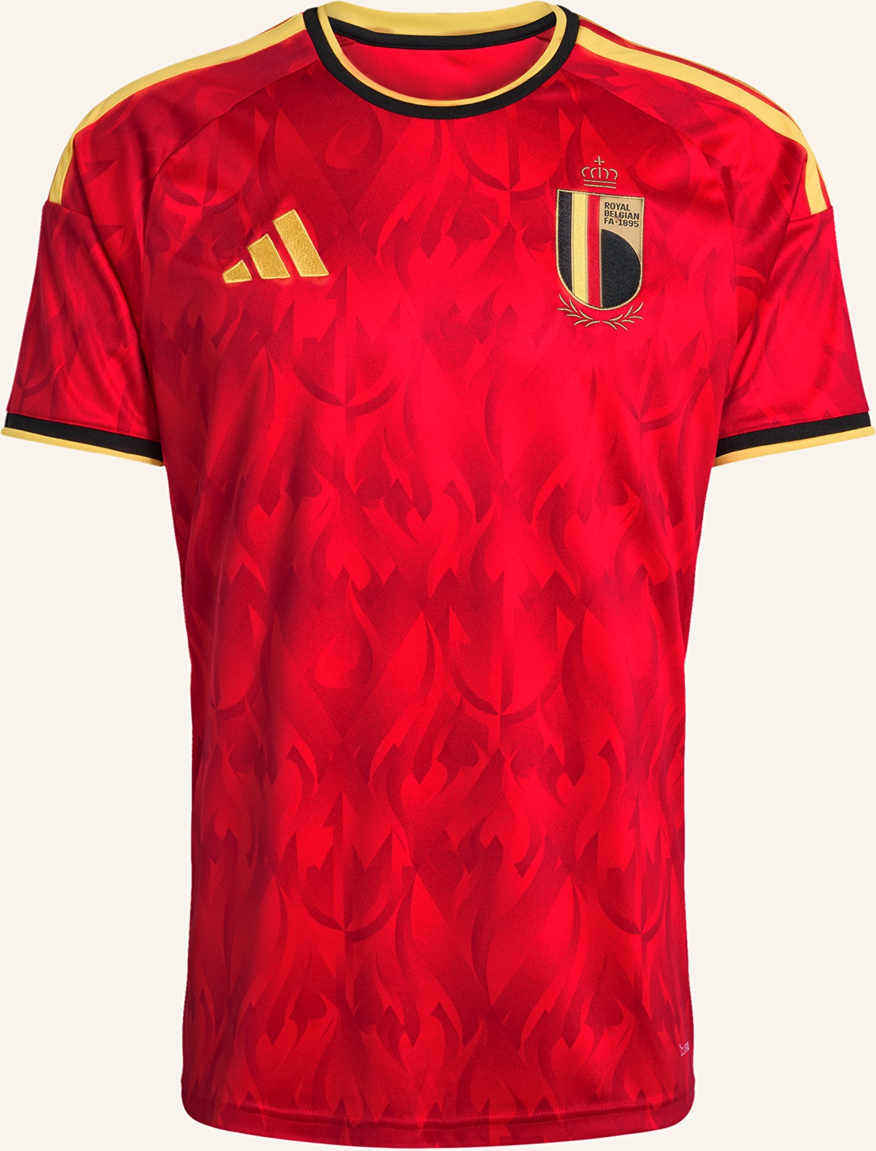 Thumbnail - Adidas Heimtrikot Belgien 26 Für Herren rot