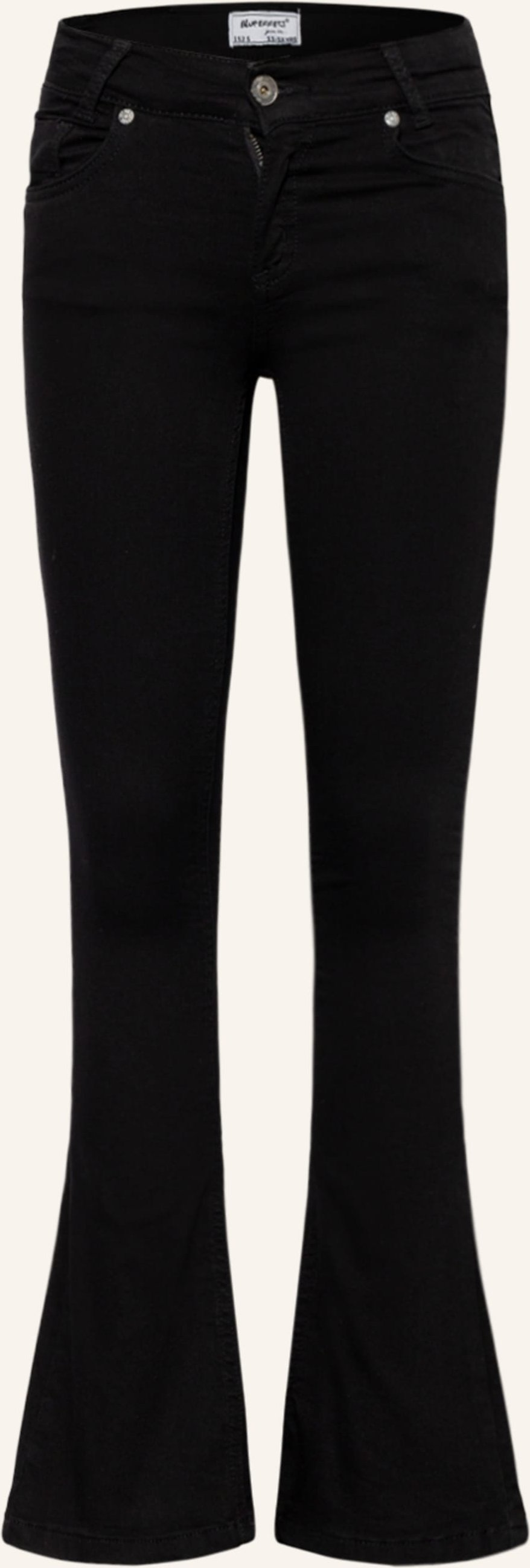 Blue Effect Jeans Flare Fit schwarz