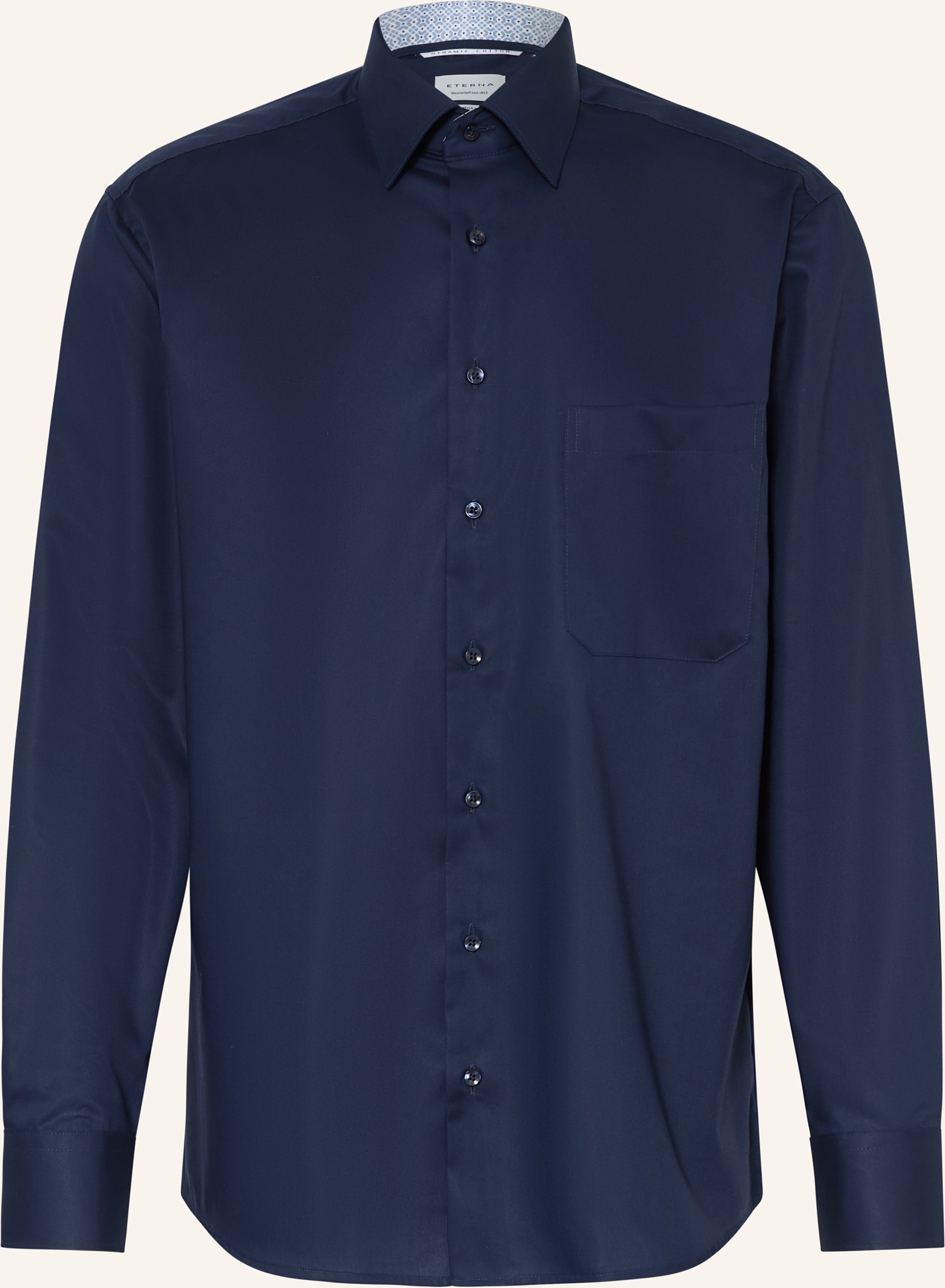 Eterna Hemd Comfort Fit blau