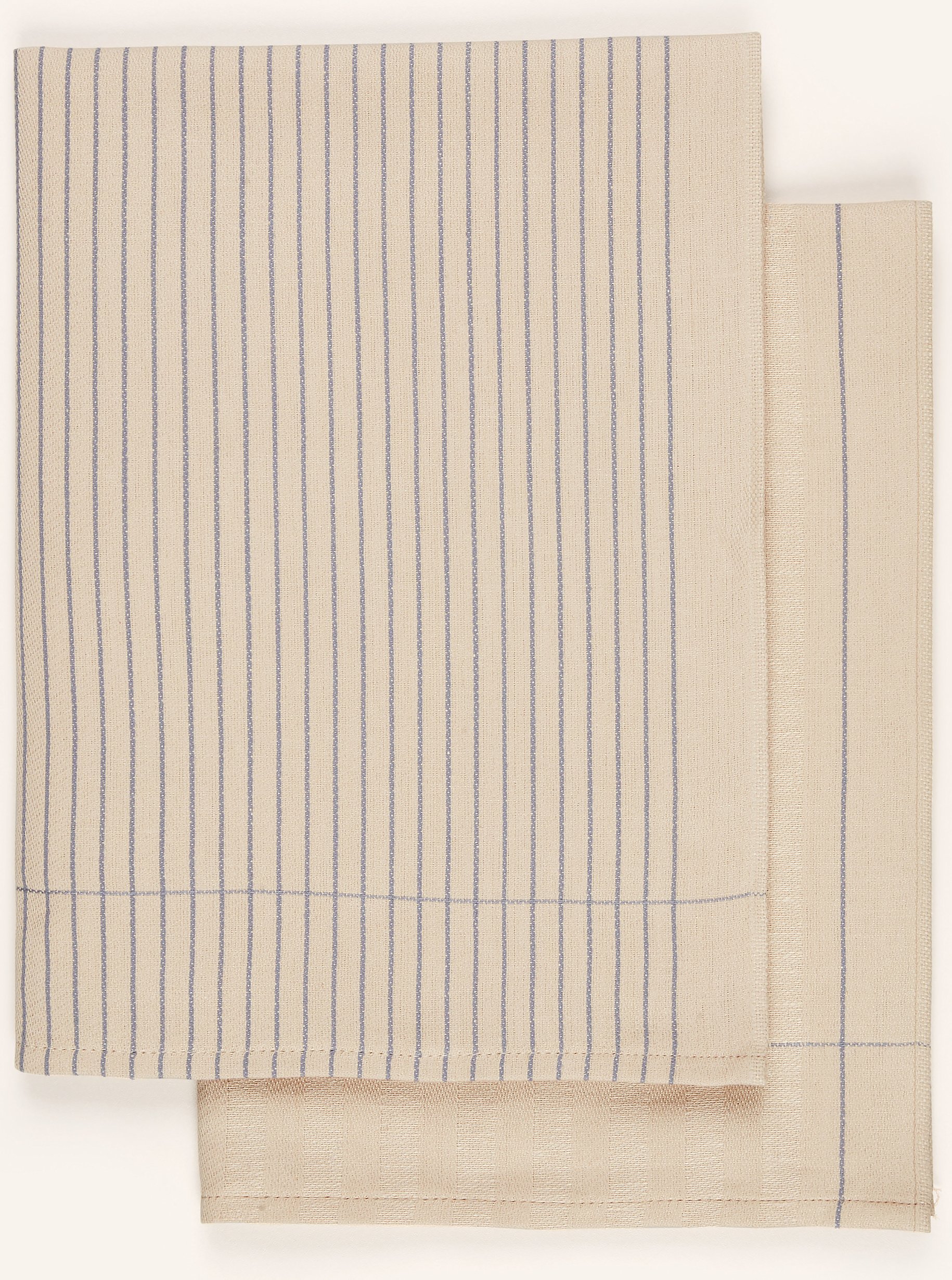 Ross 2er-Set Geschirrtücher Mit Leinen beige