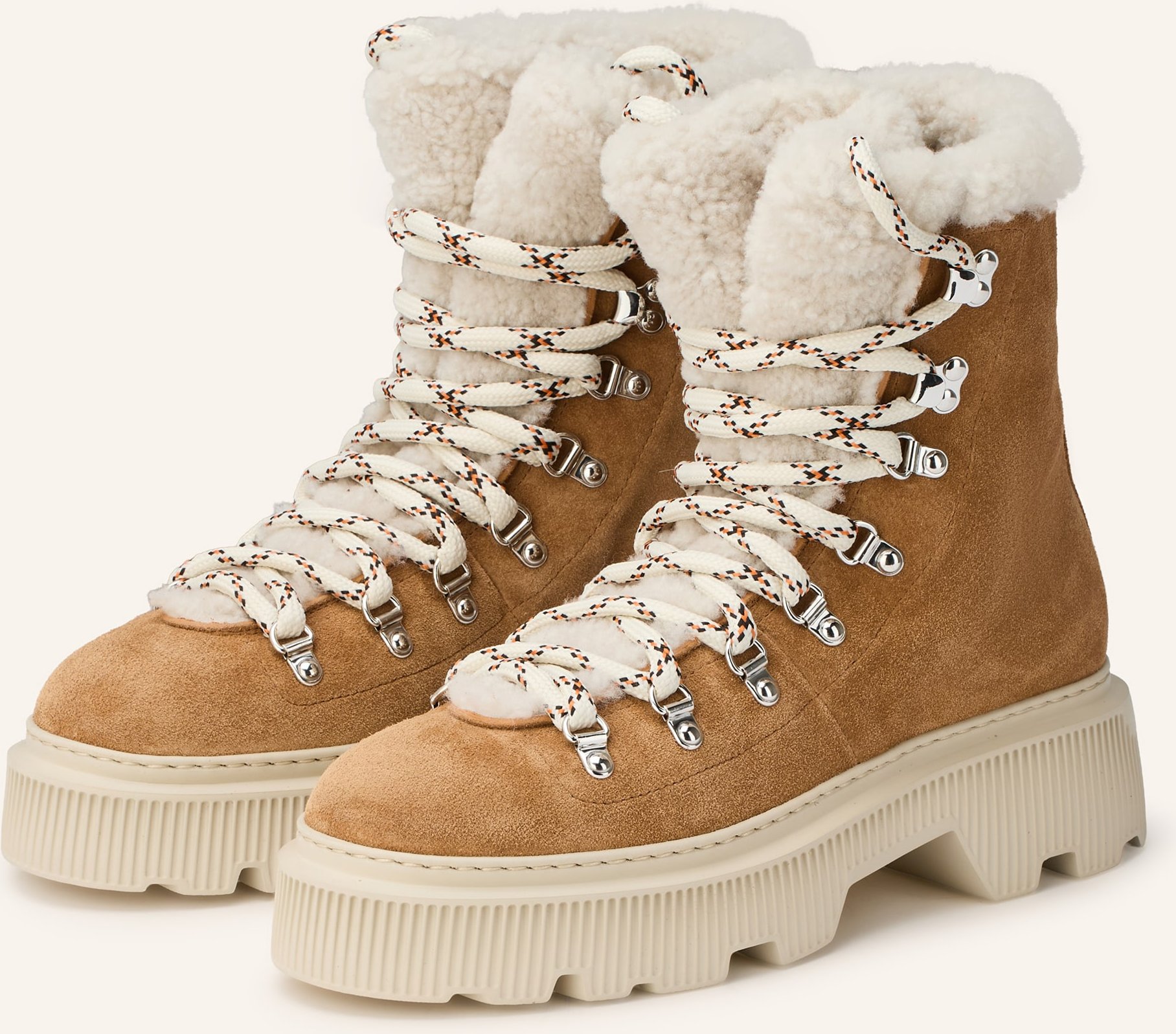 Thumbnail - Santoni Schnürboots Polac braun