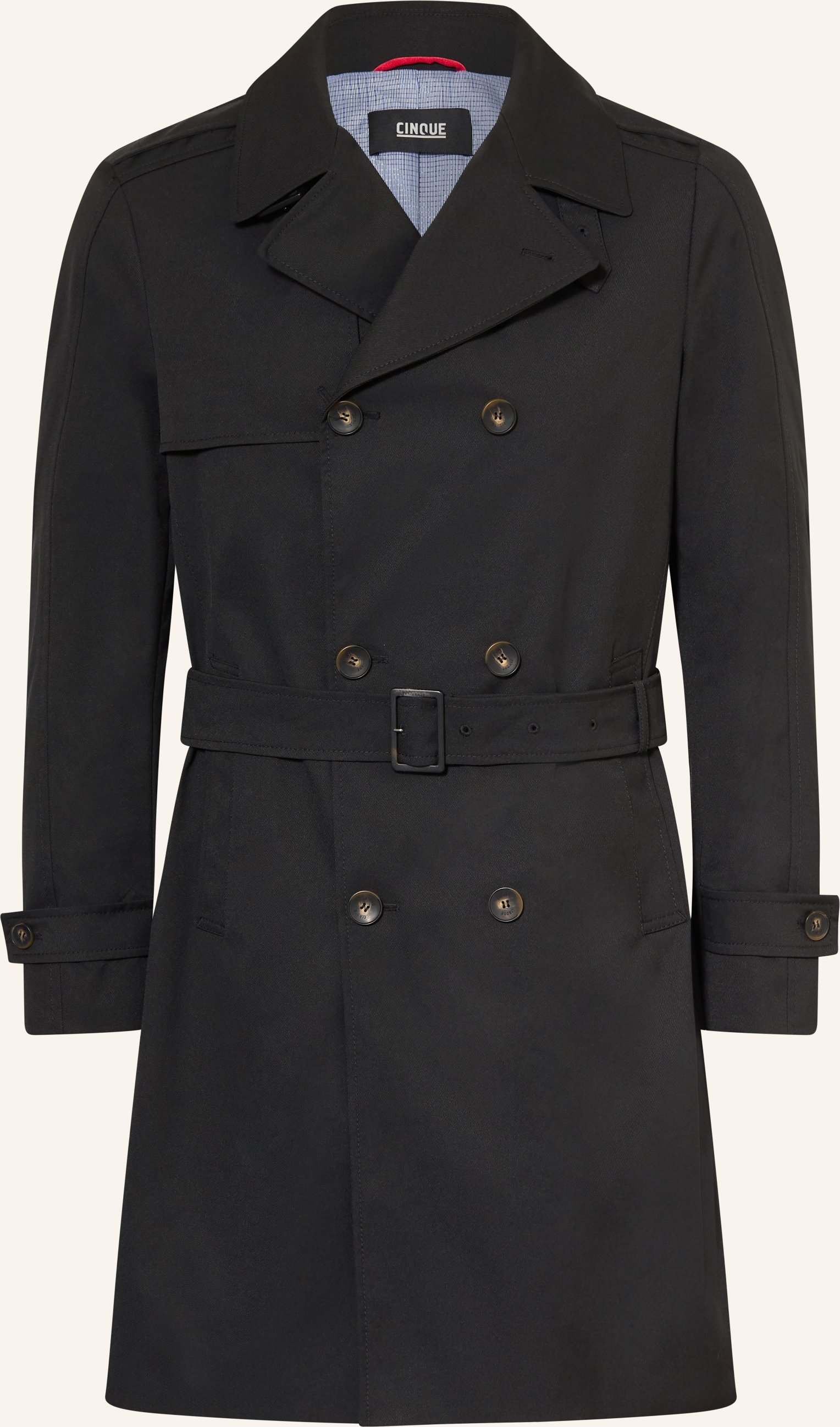 Cinque Trenchcoat Ciaberdeen schwarz